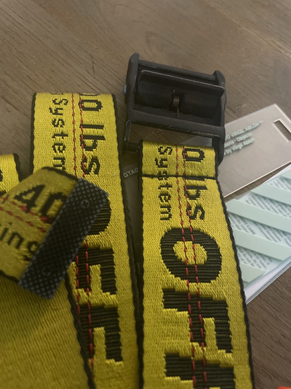Off-White Off white Belt Size ONE SIZE - 6 Thumbnail
