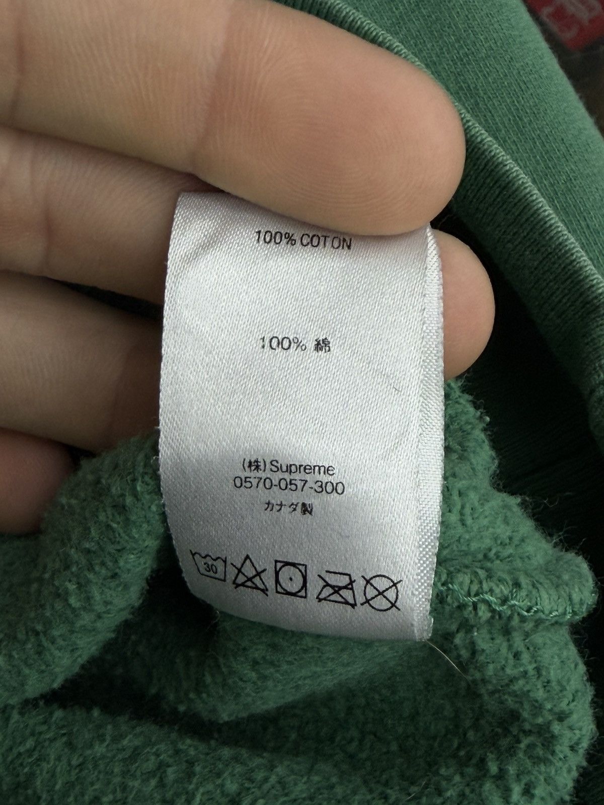 Supreme Size M - Supreme Embryo Hooded Sweatshirt Pine Green Size US M / EU 48-50 / 2 - 9 Thumbnail