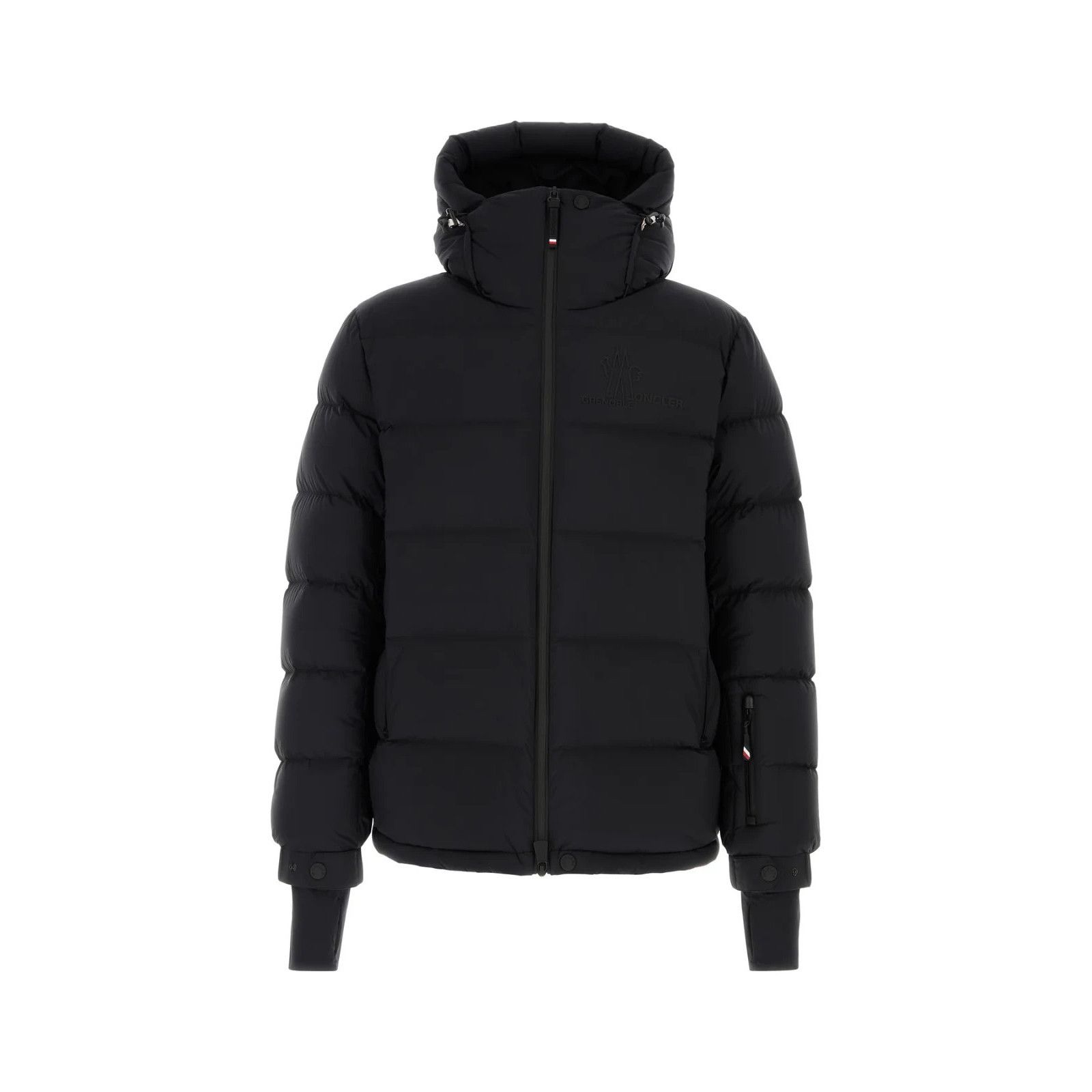 MONCLER GRENOBLE Isorno Black Nylon Down Jacket New (Men's s