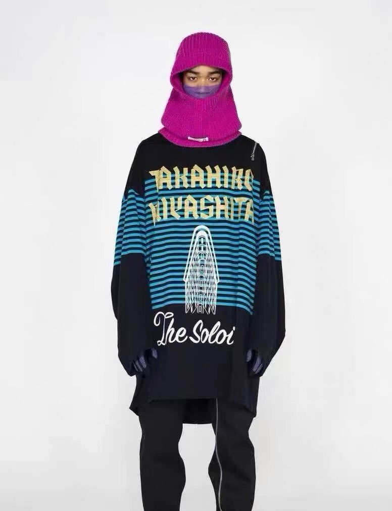 Takahiromiyashita The Soloist. Soloist Checkered Zip Long Tee Shirt Size M / US 6-8 / IT 42-44 - 1 Thumbnail
