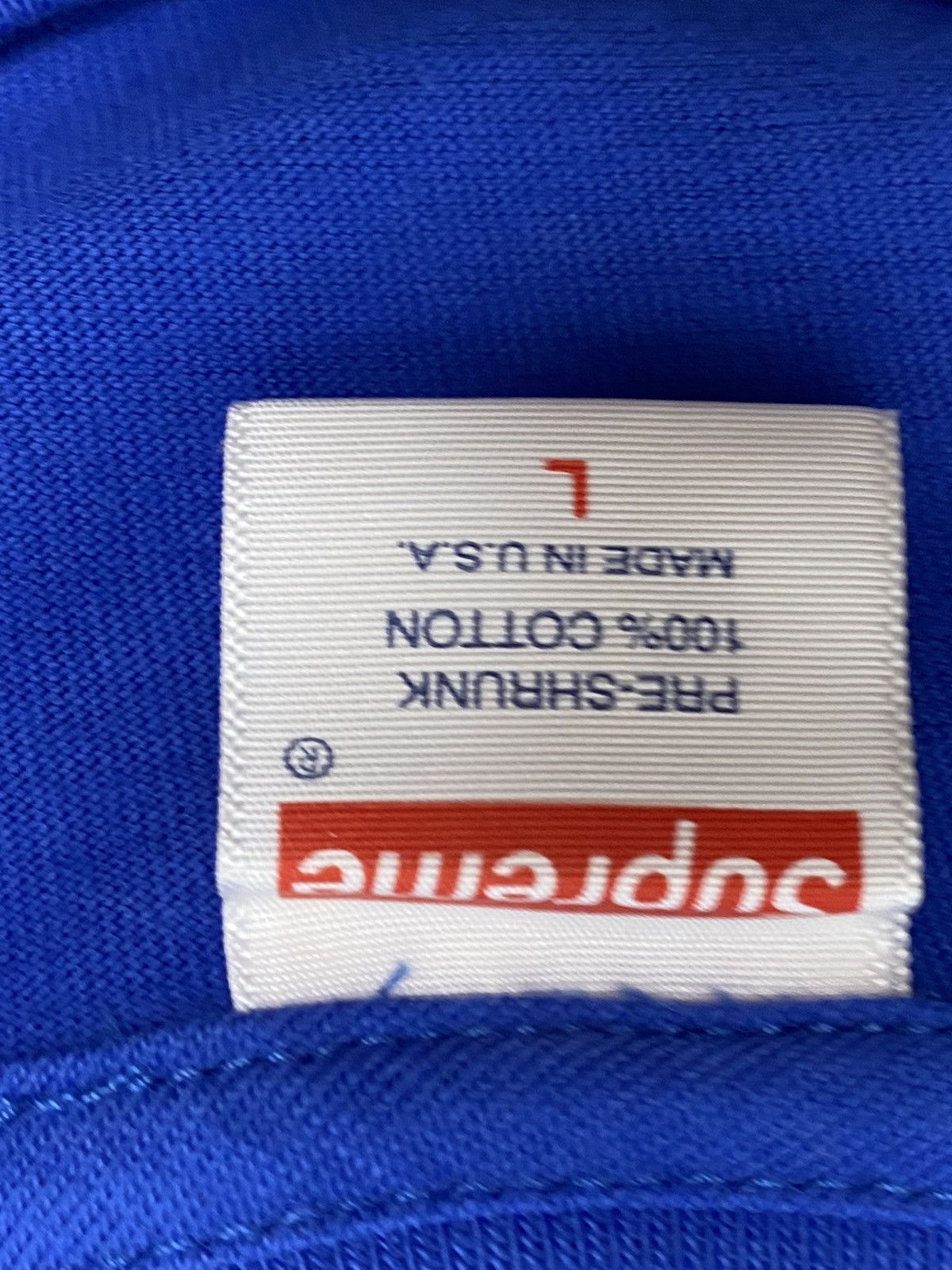 Supreme Supreme Rammellzee T-shirt, size L, blue, Size US L / EU 52-54 / 3 - 8 Thumbnail