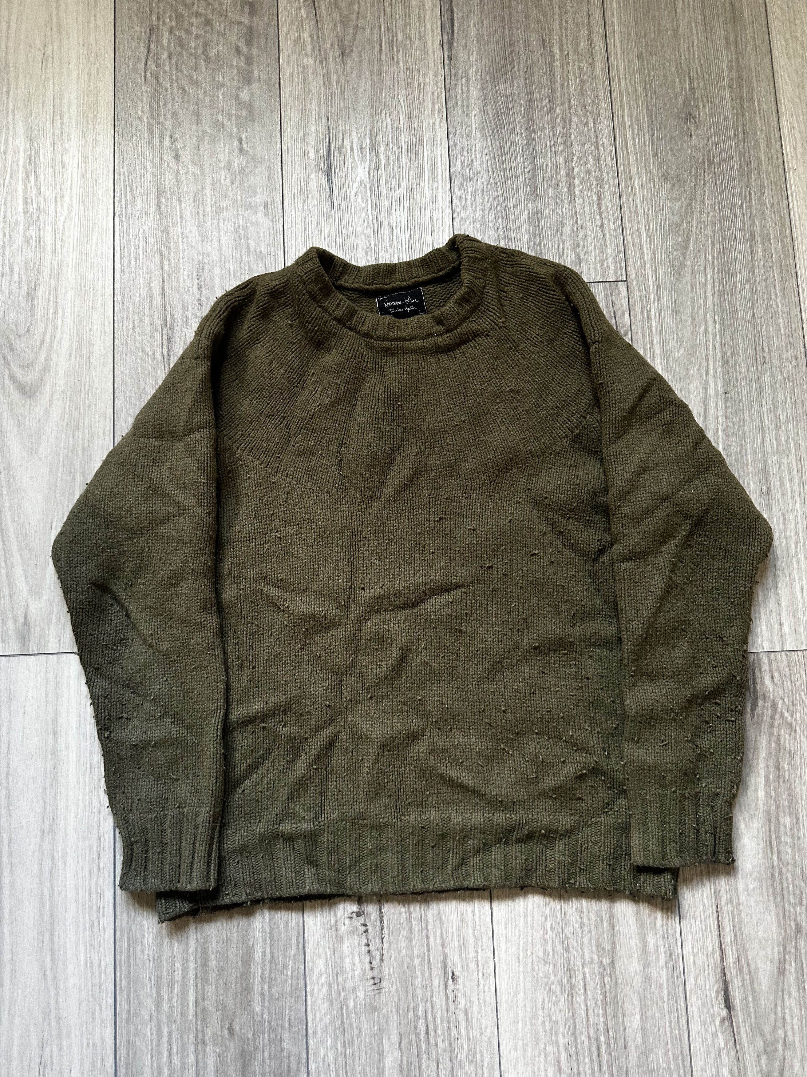 Number (N)ine Number (N)ine FW 2005 Knit Sweater Size US L / EU 52-54 / 3 - 2 Thumbnail