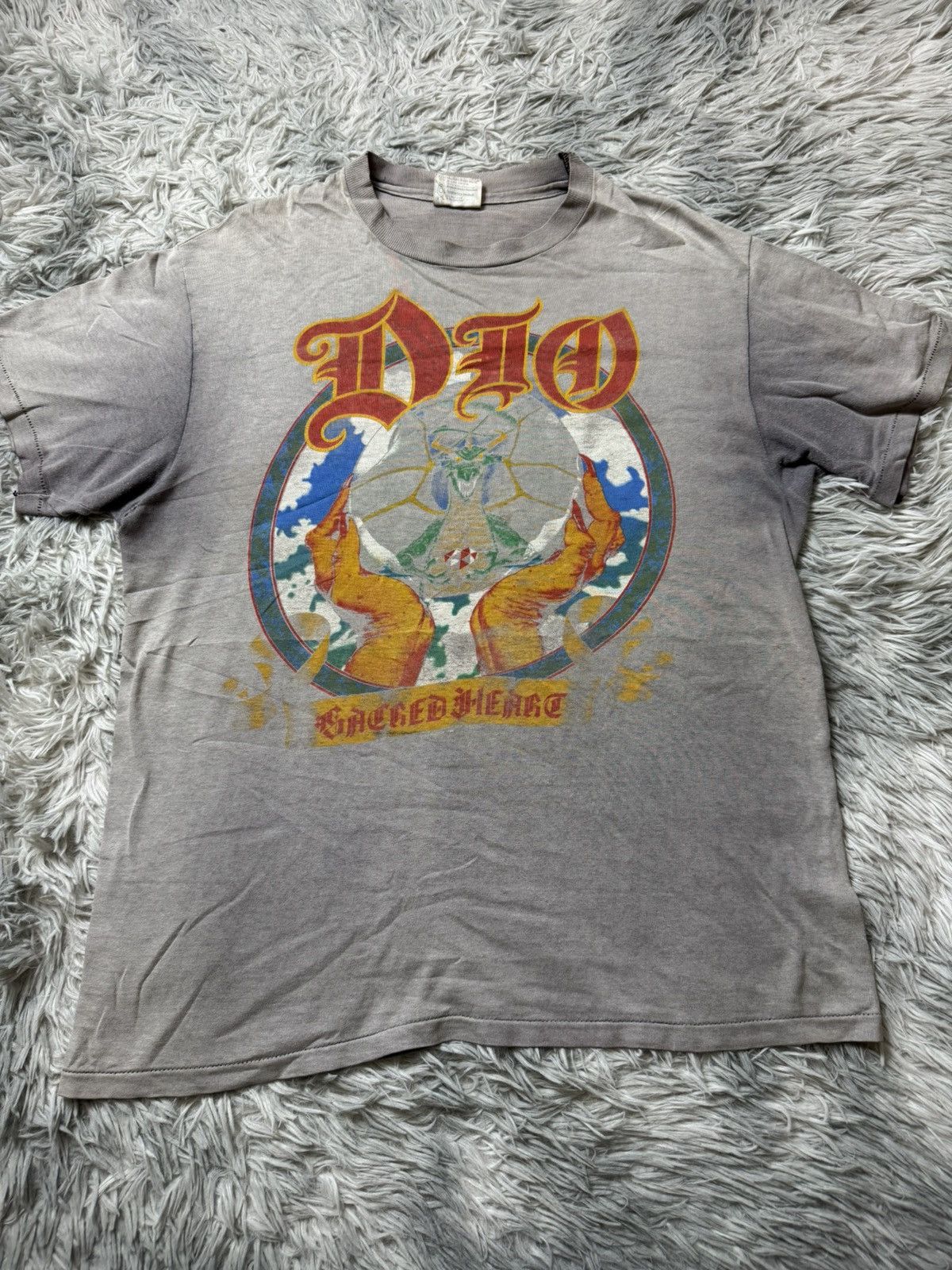 Vintage Vintage Dio Sacred Heart Tour 1985 Size US L / EU 52-54 / 3 - 1 Thumbnail