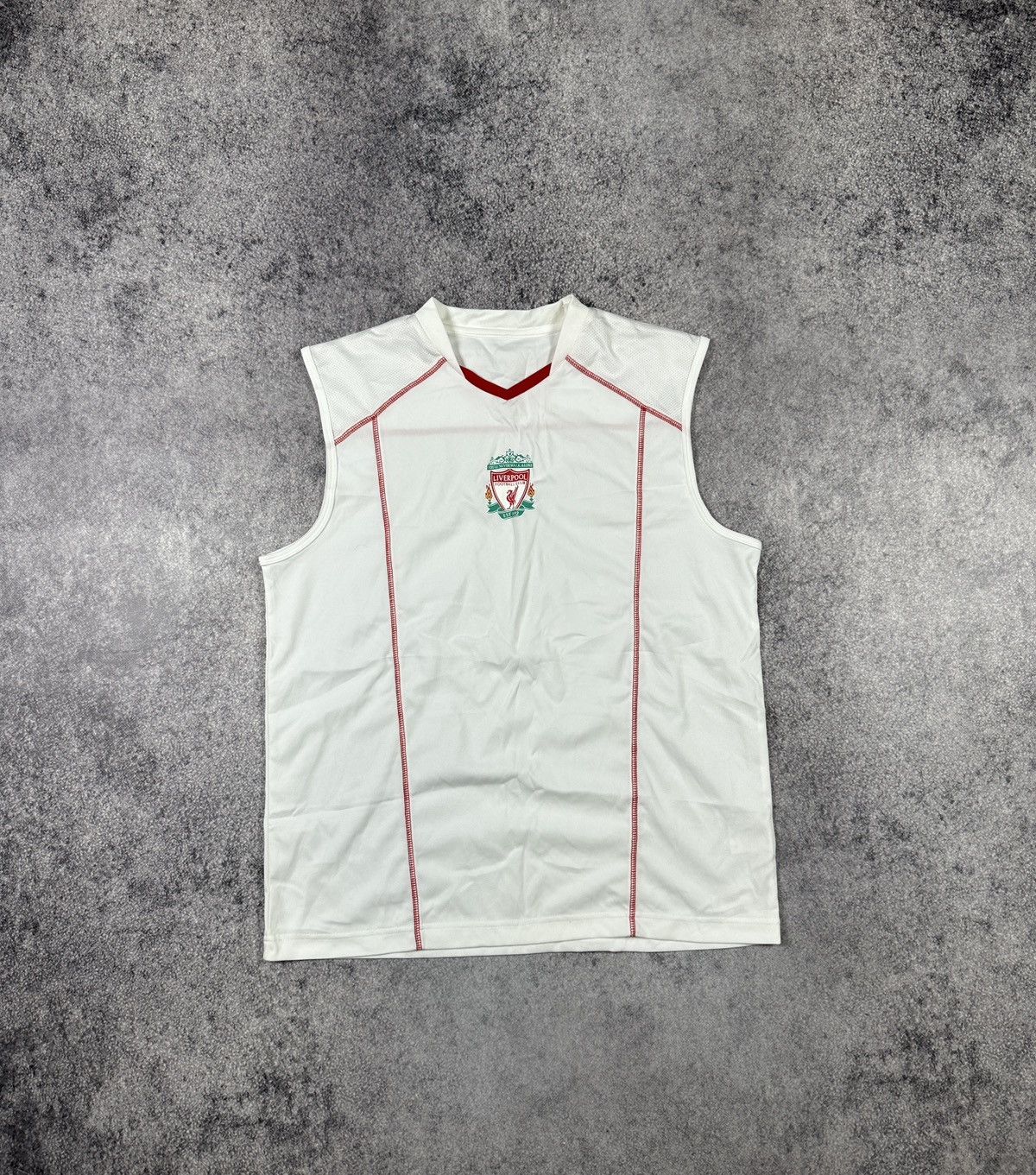 Vintage Vintage Retro Liverpool Tank Top Streetwear football L Rare Size US M / EU 48-50 / 2 - 1 Thumbnail