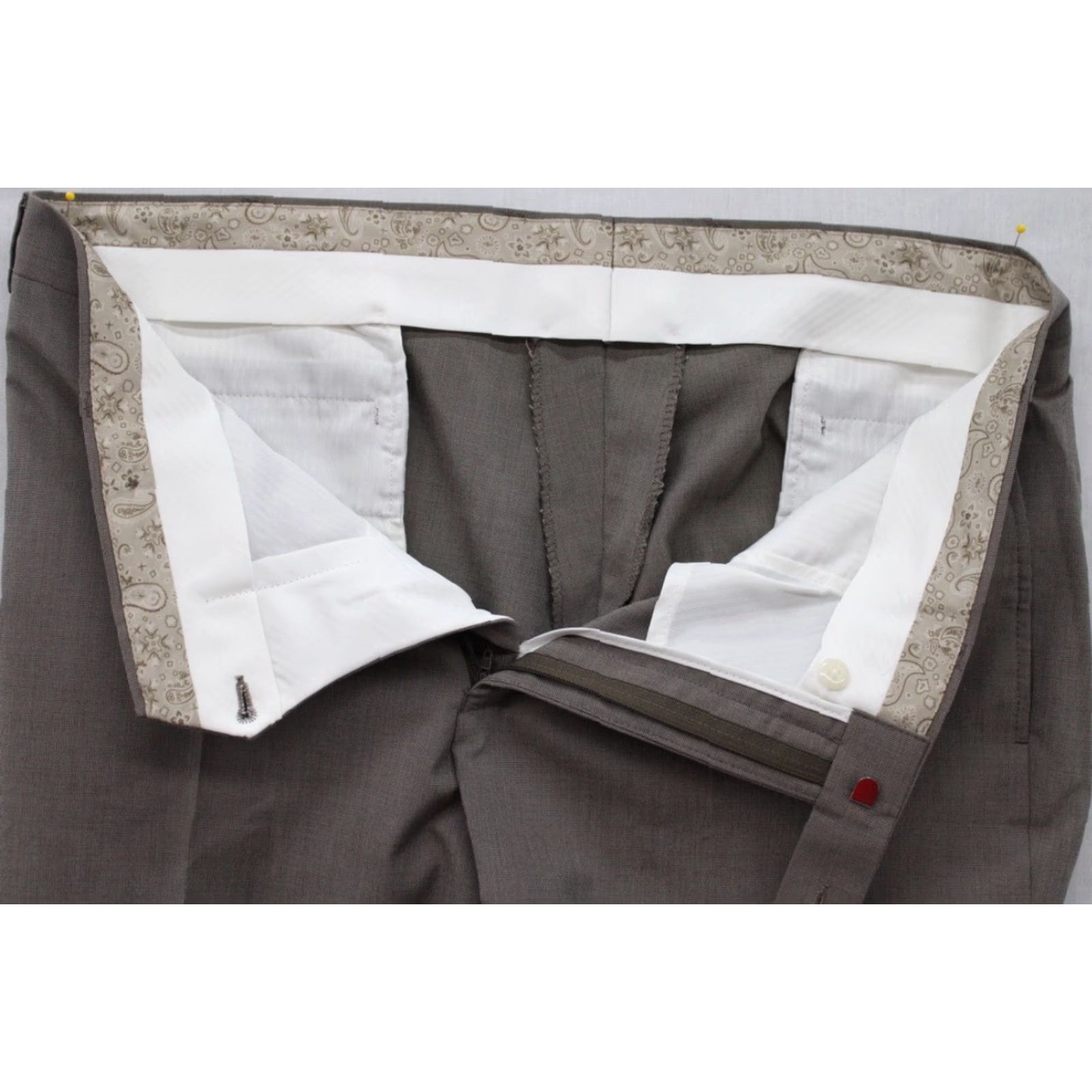 Ralph Lauren Lauren Ralph Lauren Dress Pants Men's 38x32 Brown Flat Front Business Preppy Size US 38 / EU 54 - 6 Thumbnail