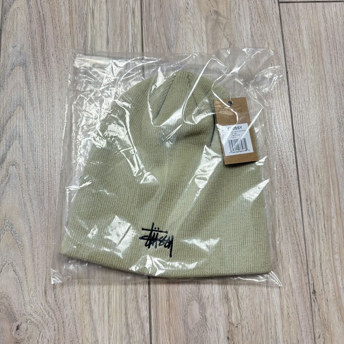 Stussy Stussy Basic Skullcap Beanie Limestone Natural Size ONE SIZE - 3 Thumbnail