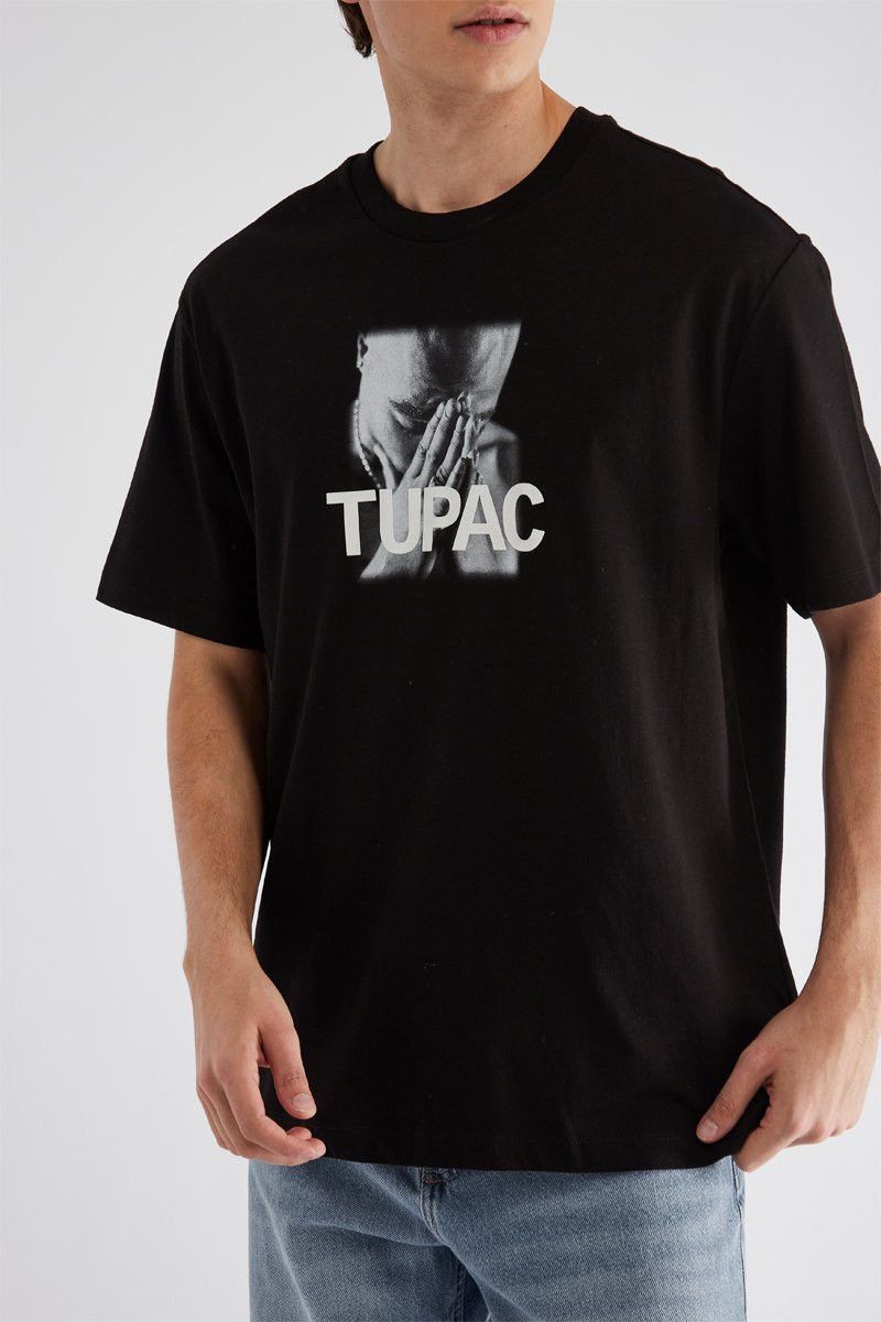 Rap Tees Tupac UNTIL THE END OF TIME 2Pac Rap Hiphop Tee Size US M / EU 48-50 / 2 - 4 Thumbnail