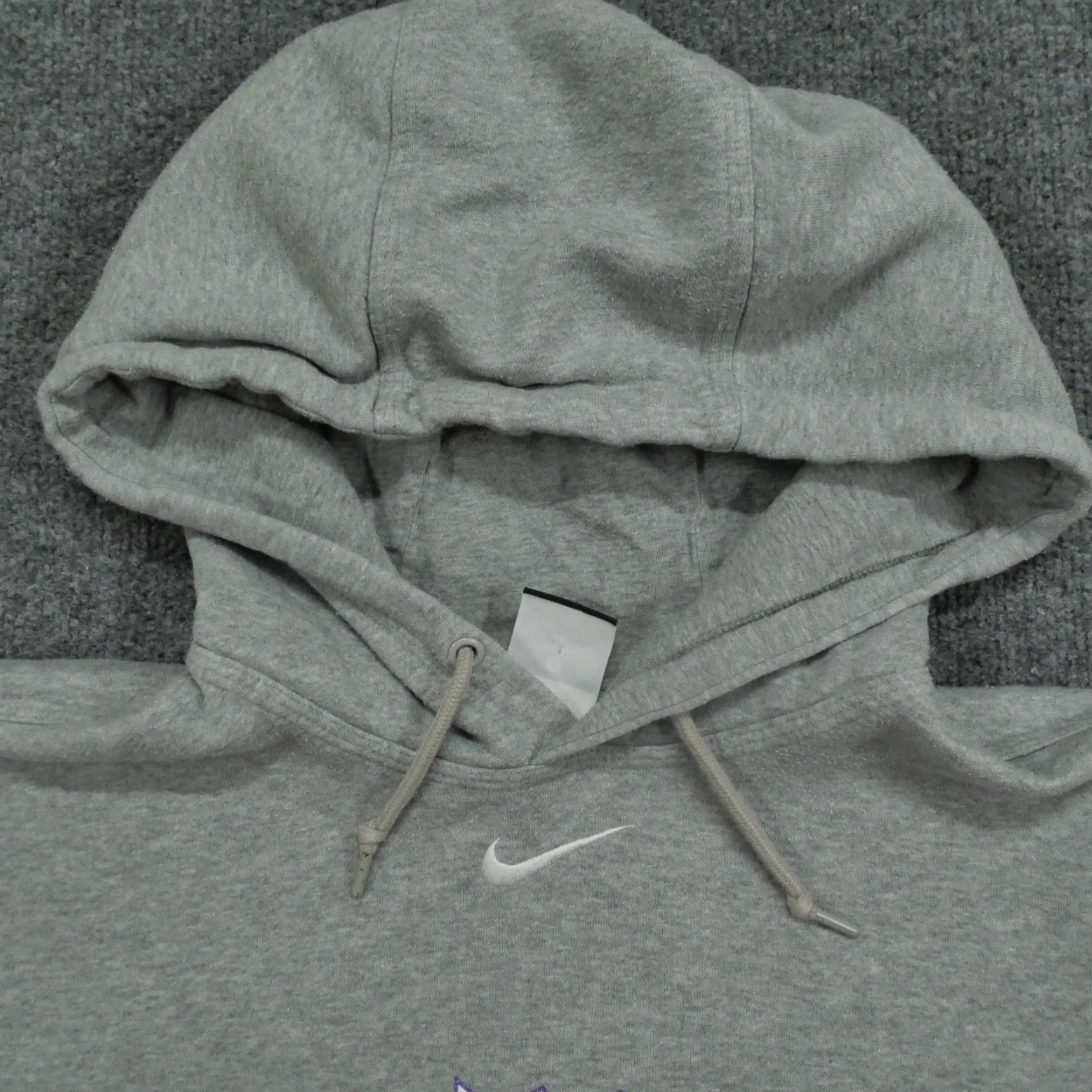 Nike Nike Hoodie Men Small Gray Pullover Hooded Logo College Soccer Size US S / EU 44-46 / 1 - 2 Thumbnail
