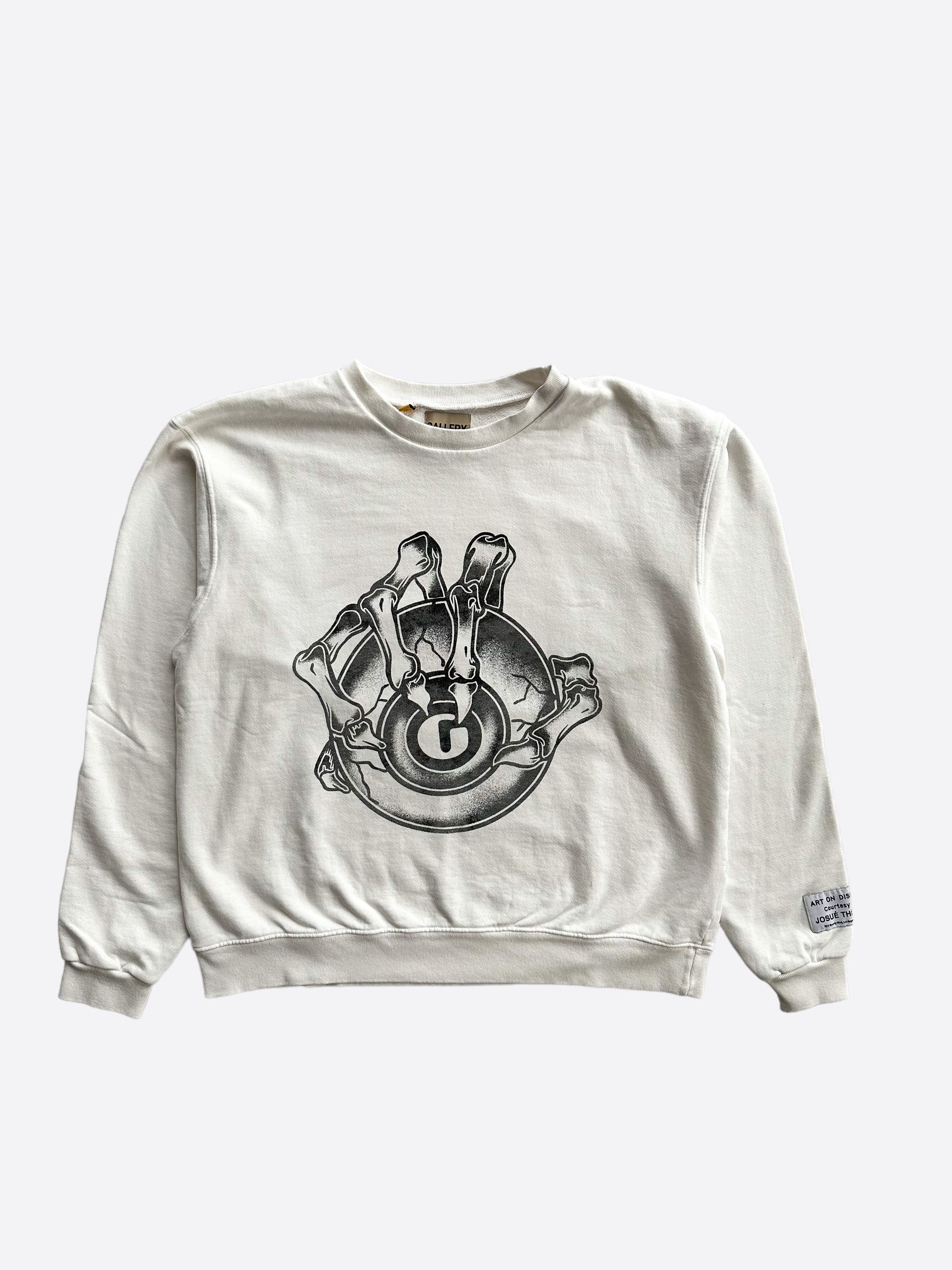 Gallery Dept. Gallery Dept White & Black Big G-Ball Sweater Size US XS / EU 42 / 0 - 1 Thumbnail