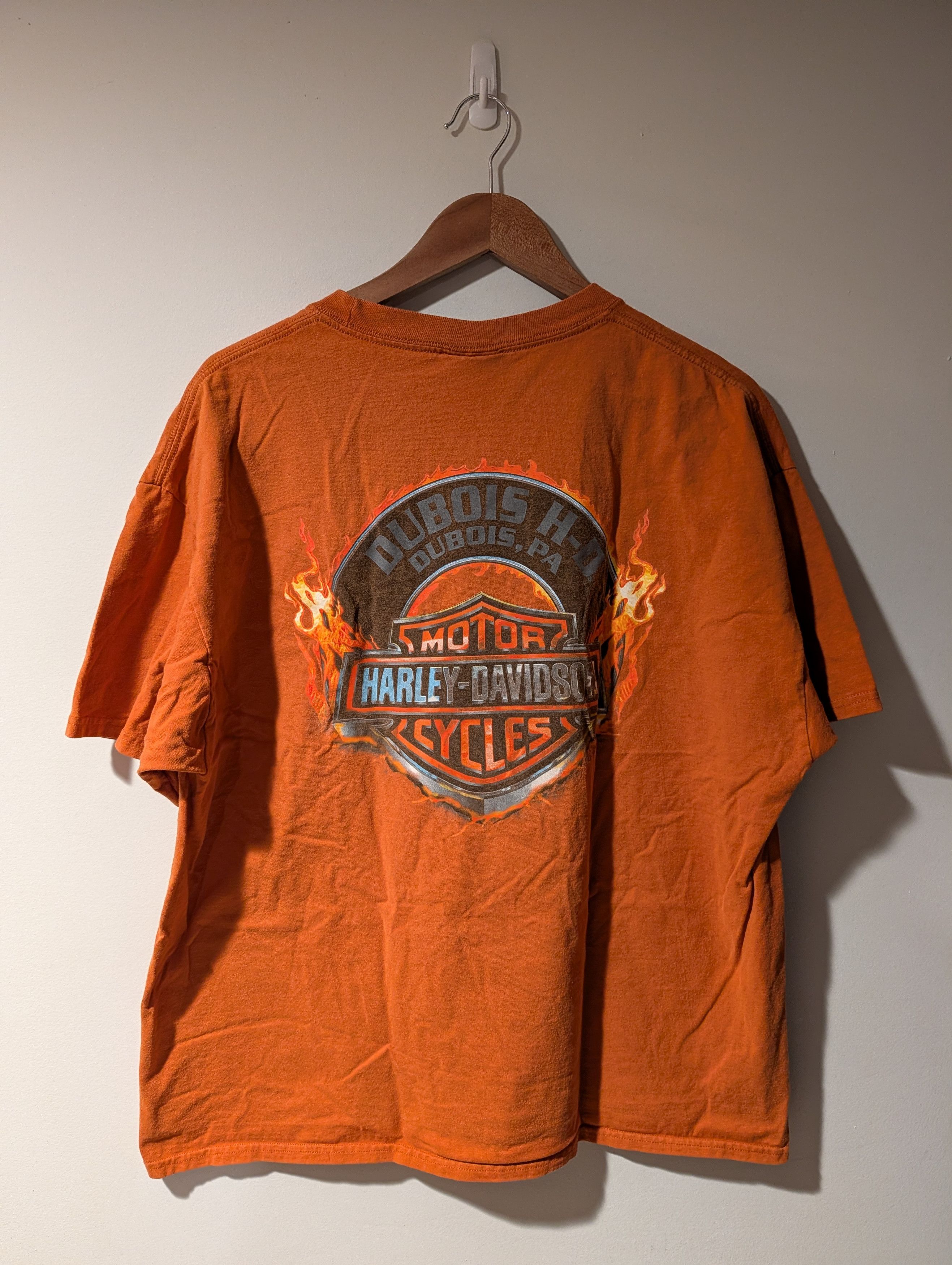 Harley Davidson Vintage 2015 Harley Davidson Motorcycle Pennsylvania T-Shirt Size US XL / EU 56 / 4 - 6 Thumbnail