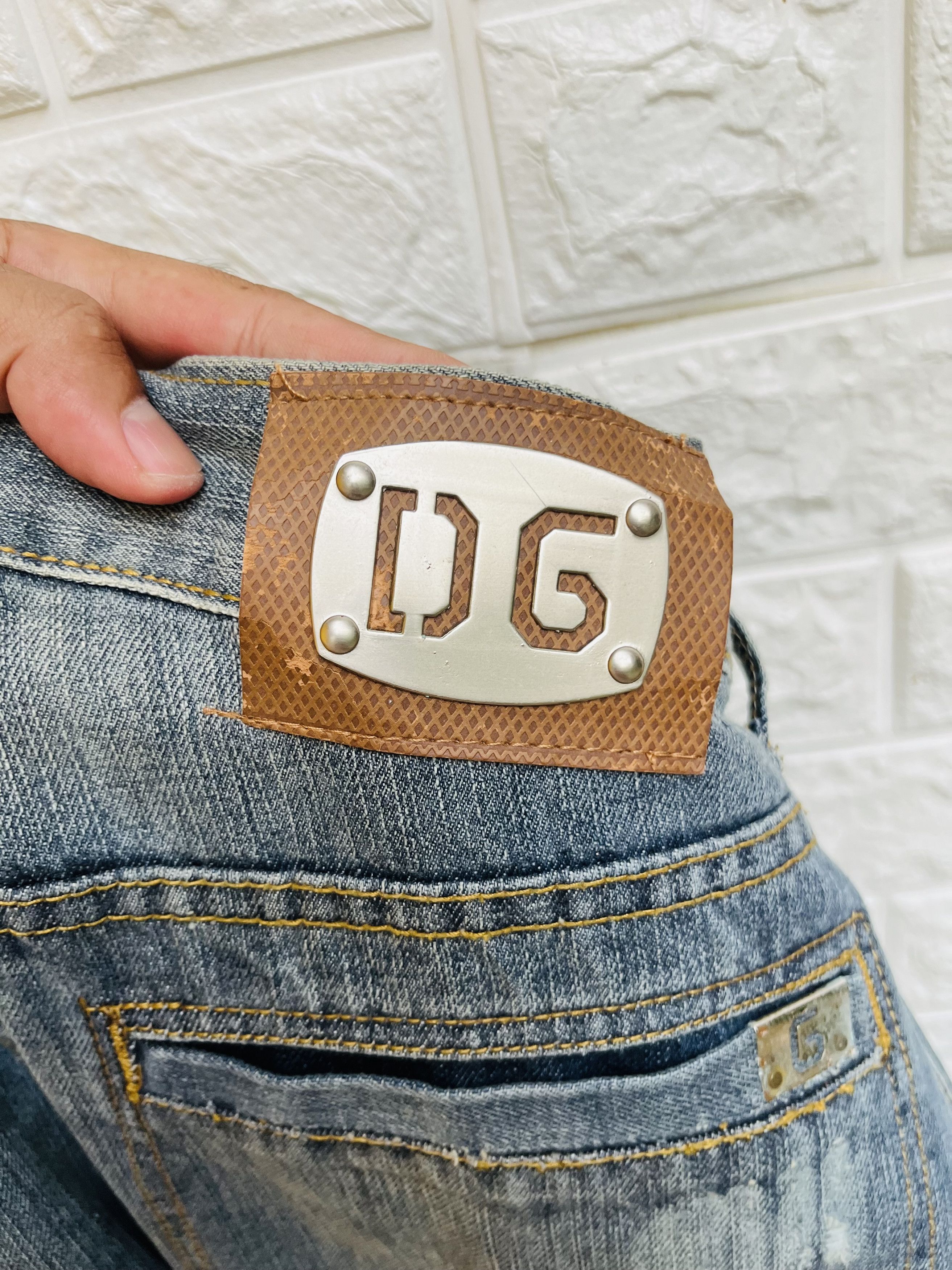 Dolce & Gabbana Vintage Dolce & Gabbana Distressed Designer Fashion Style Size US 35 - 11 Thumbnail