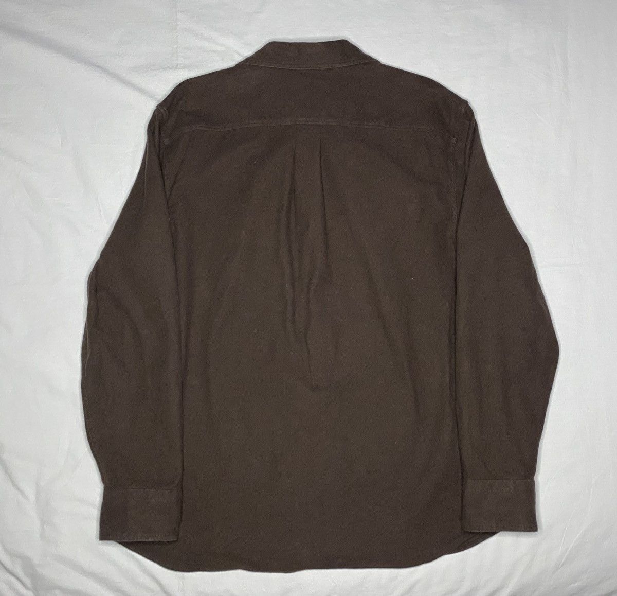 Banana Republic Banana Republic Brown Moleskin Elbow Patch Button Shacket Size US L / EU 52-54 / 3 - 6 Thumbnail