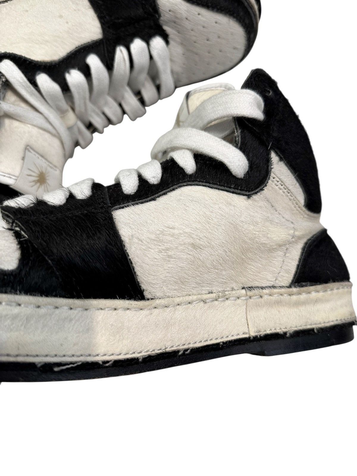 Maison MIHARA YASUHIRO OG 2000’s Pony Hair Bespoke Air Force 1 Size US 8 / EU 41 - 5 Thumbnail
