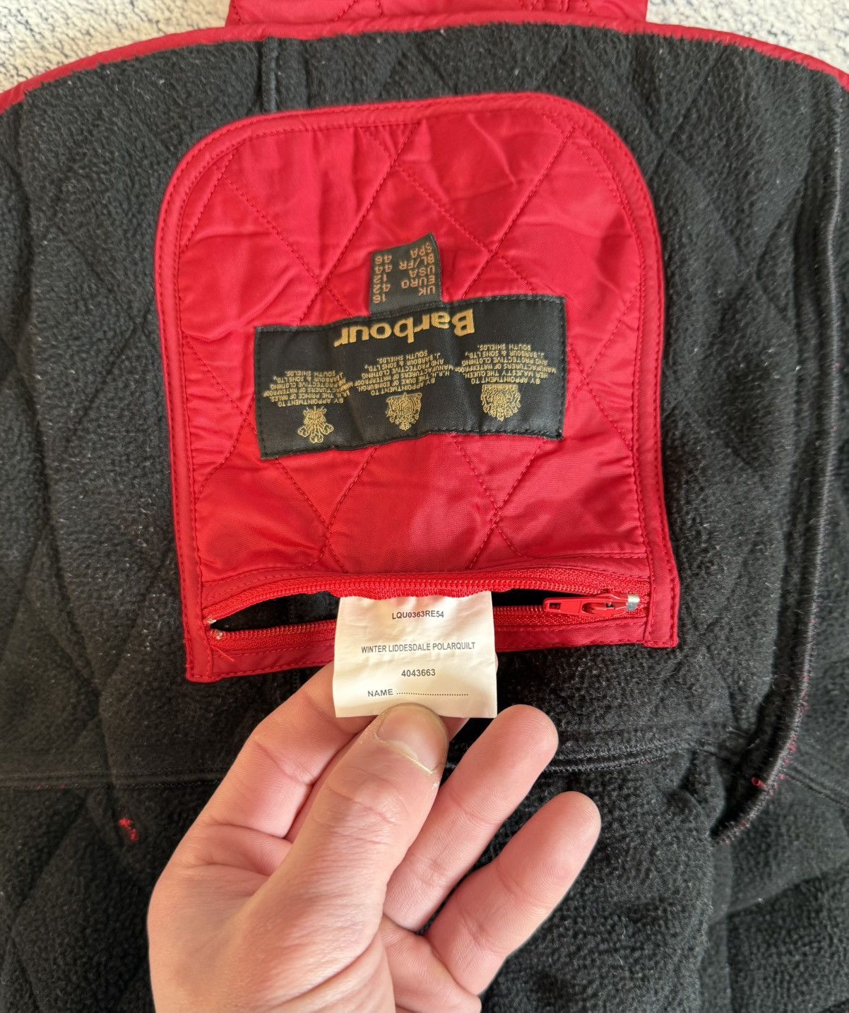 Barbour Barbour Women Quilted Jacket Winter Liddesdale Polarquilt Size XL / US 12-14 / IT 48-50 - 8 Thumbnail