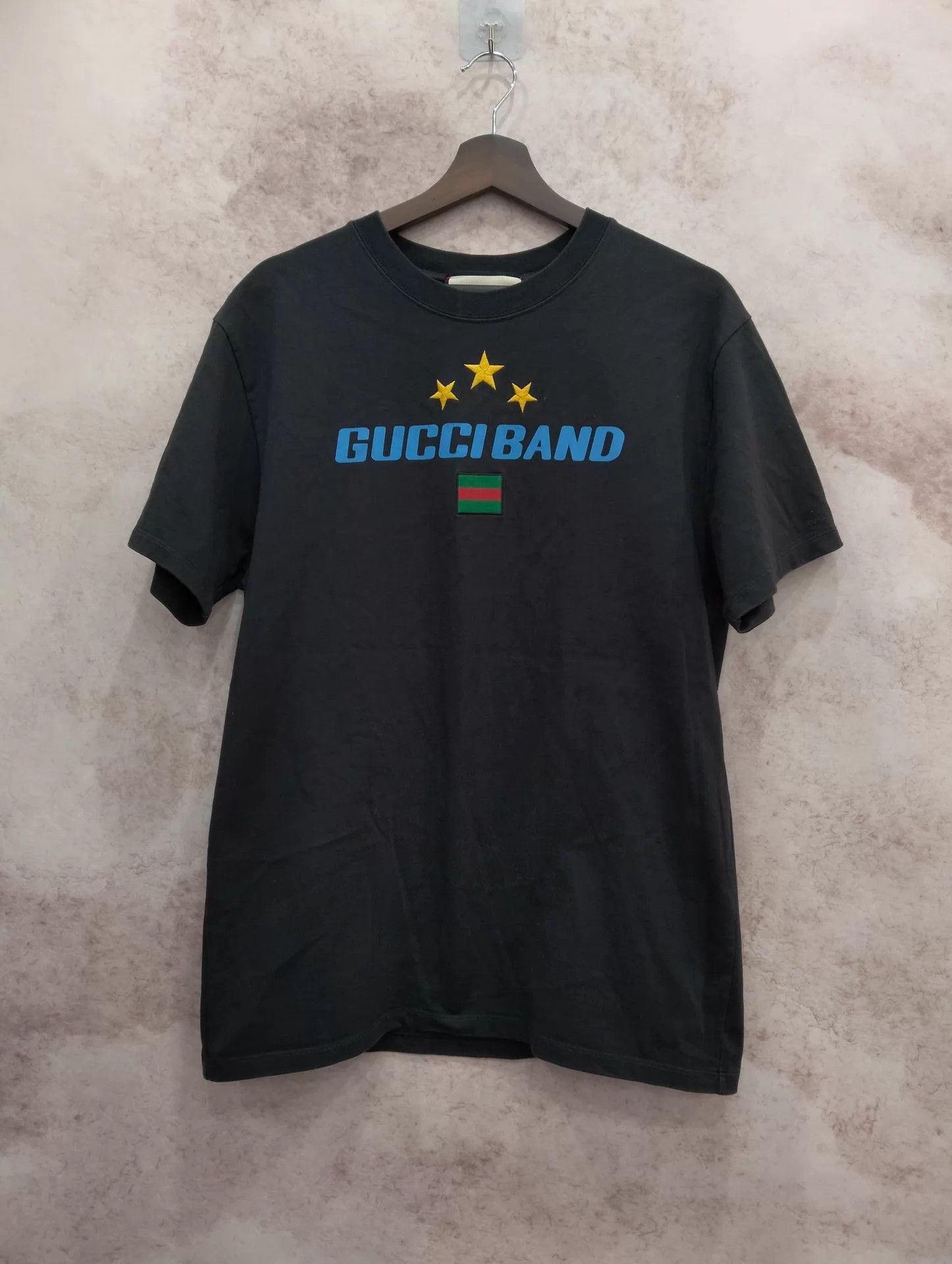 Gucci GUCCI Star Embroidered Big Logo Short Sleeve T-Shirt S Size US S / EU 44-46 / 1 - 1 Thumbnail
