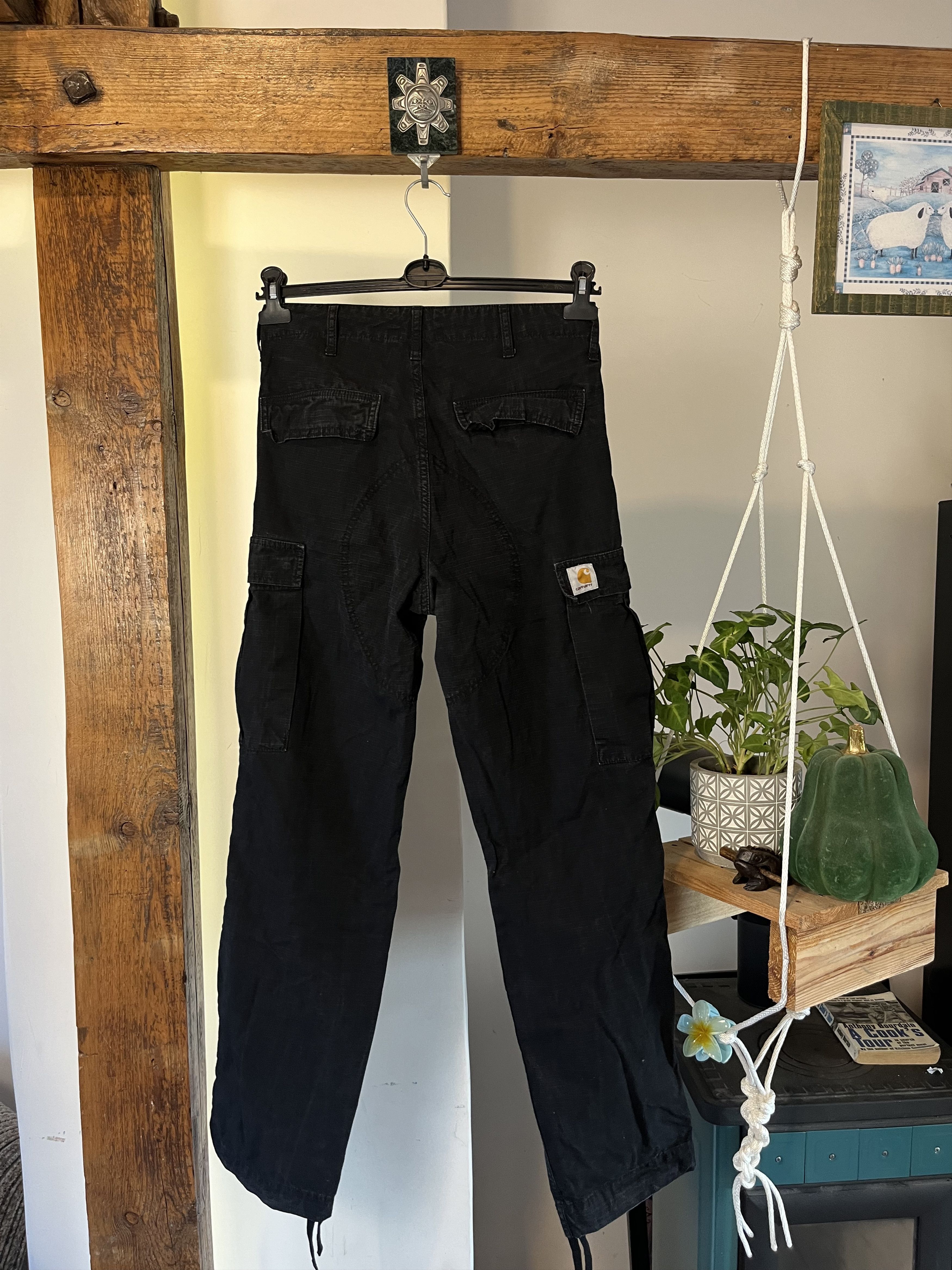 Carhartt × Vintage Vintage Carhartt Double Knee Cargo Pants 28x32 Size 30" / US 8 / IT 44 - 1 Thumbnail