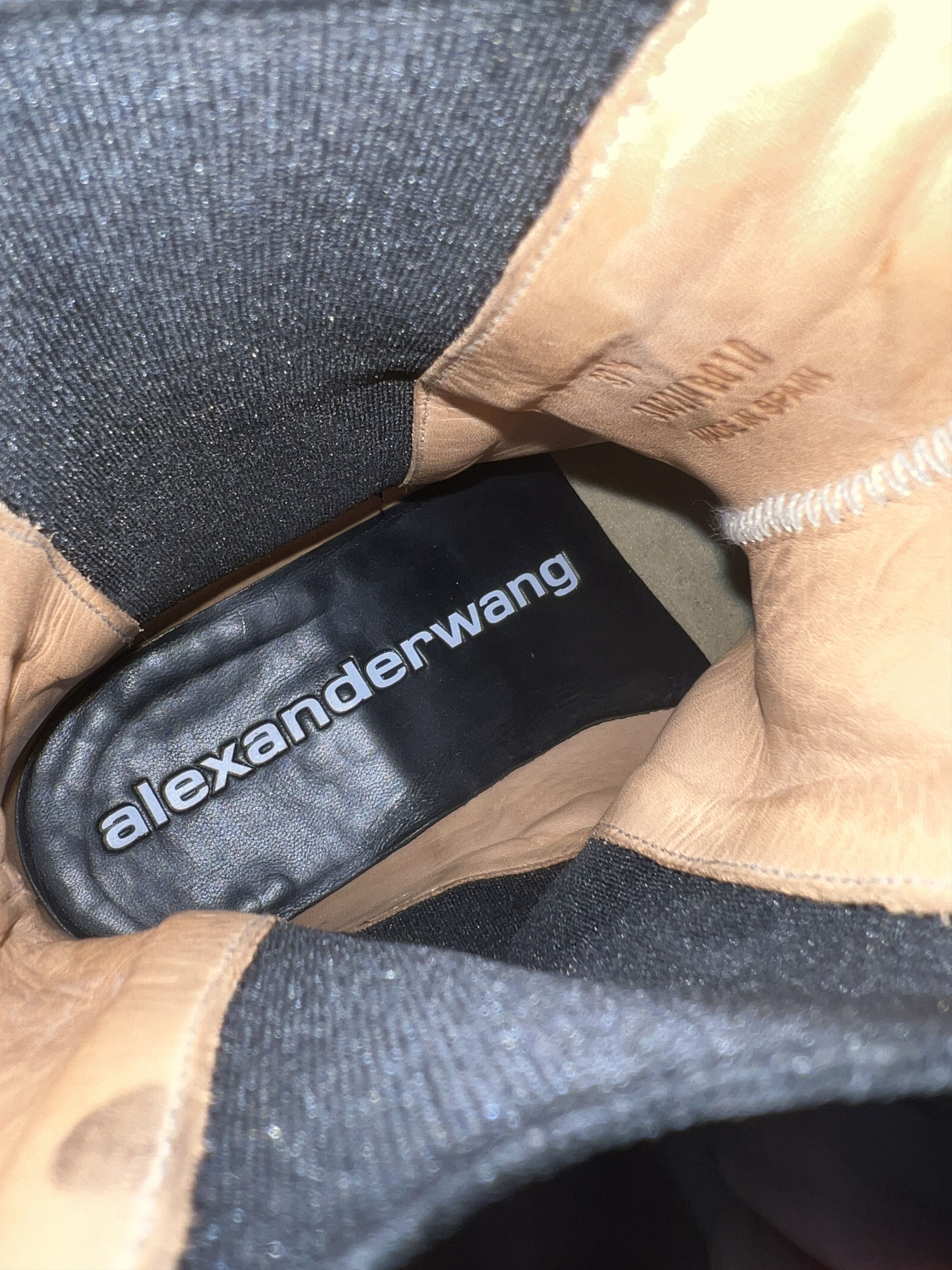 Alexander Wang Alexander Wang Chelsea Boots Black Leather EU37.5 Size US 7.5 / IT 37.5 - 11 Thumbnail