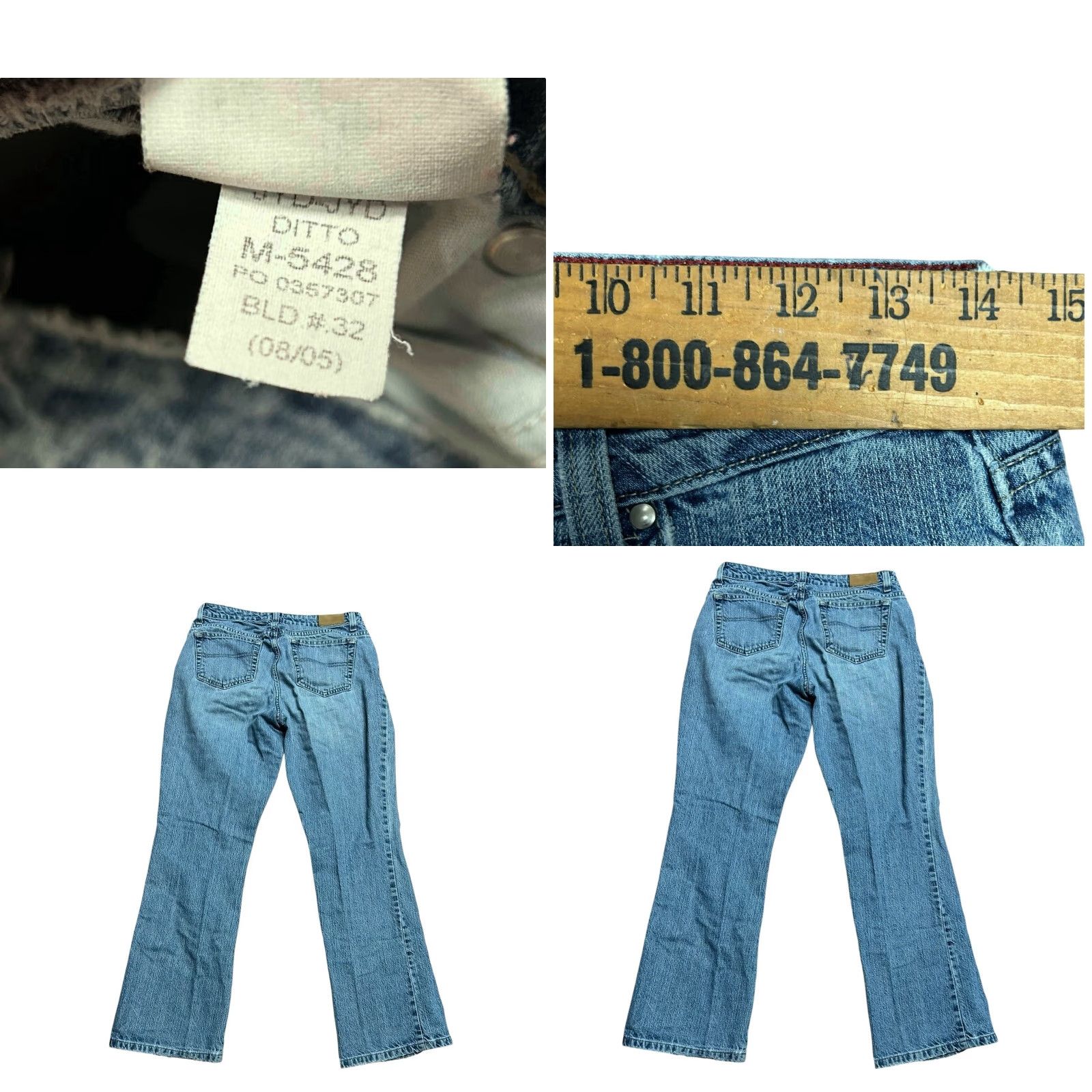 Tommy Hilfiger VINTAGE Tommy Hilfiger Jeans Womens 6 Boyfriend Cut Denim Blue 30 in Inseam Size 28" / US 6 / IT 42 - 8 Thumbnail