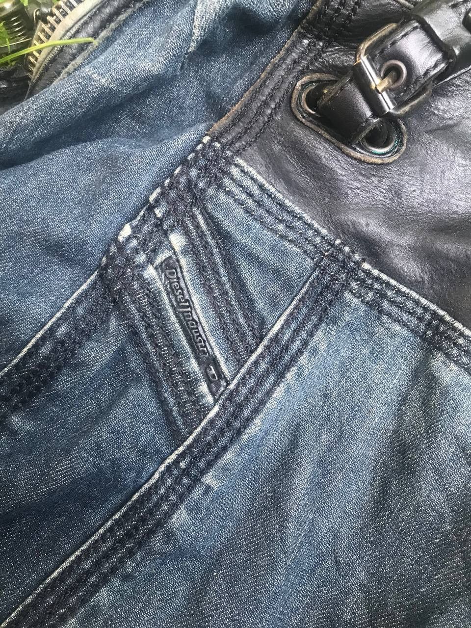 Diesel Diesel Denim Double Zipper Bag Size ONE SIZE - 8 Thumbnail
