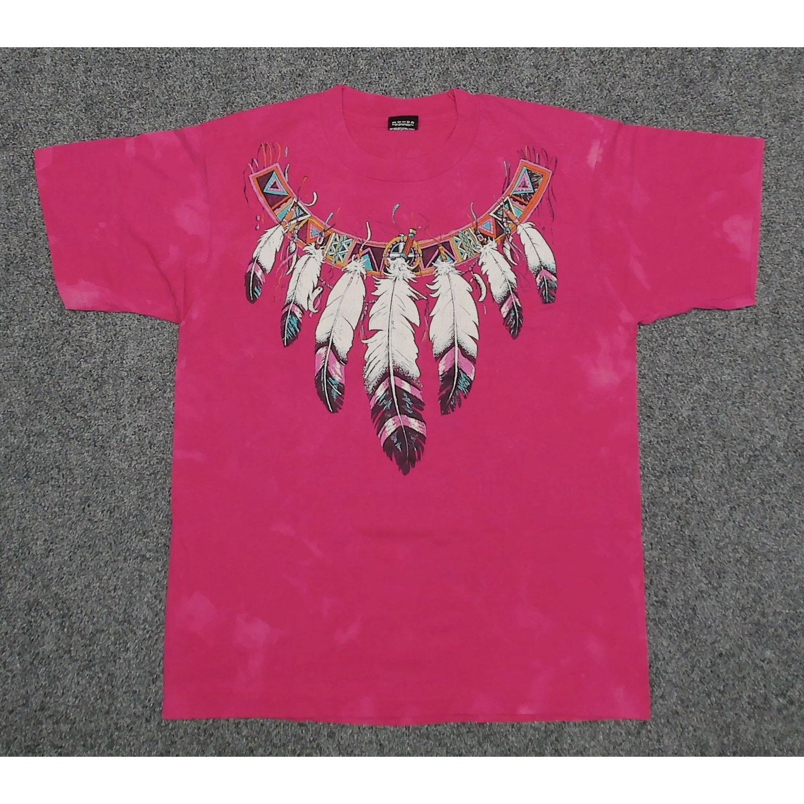 Vintage Screen Stars x VTG 1992 Ragtops Feather Single Stitch Tee Size XL / US 12-14 / IT 48-50 - 3 Thumbnail