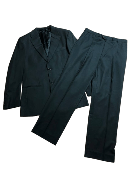 Valentino Luxury Valentino ROMA Classic Fit Black Suit Size 42R - 1 Thumbnail