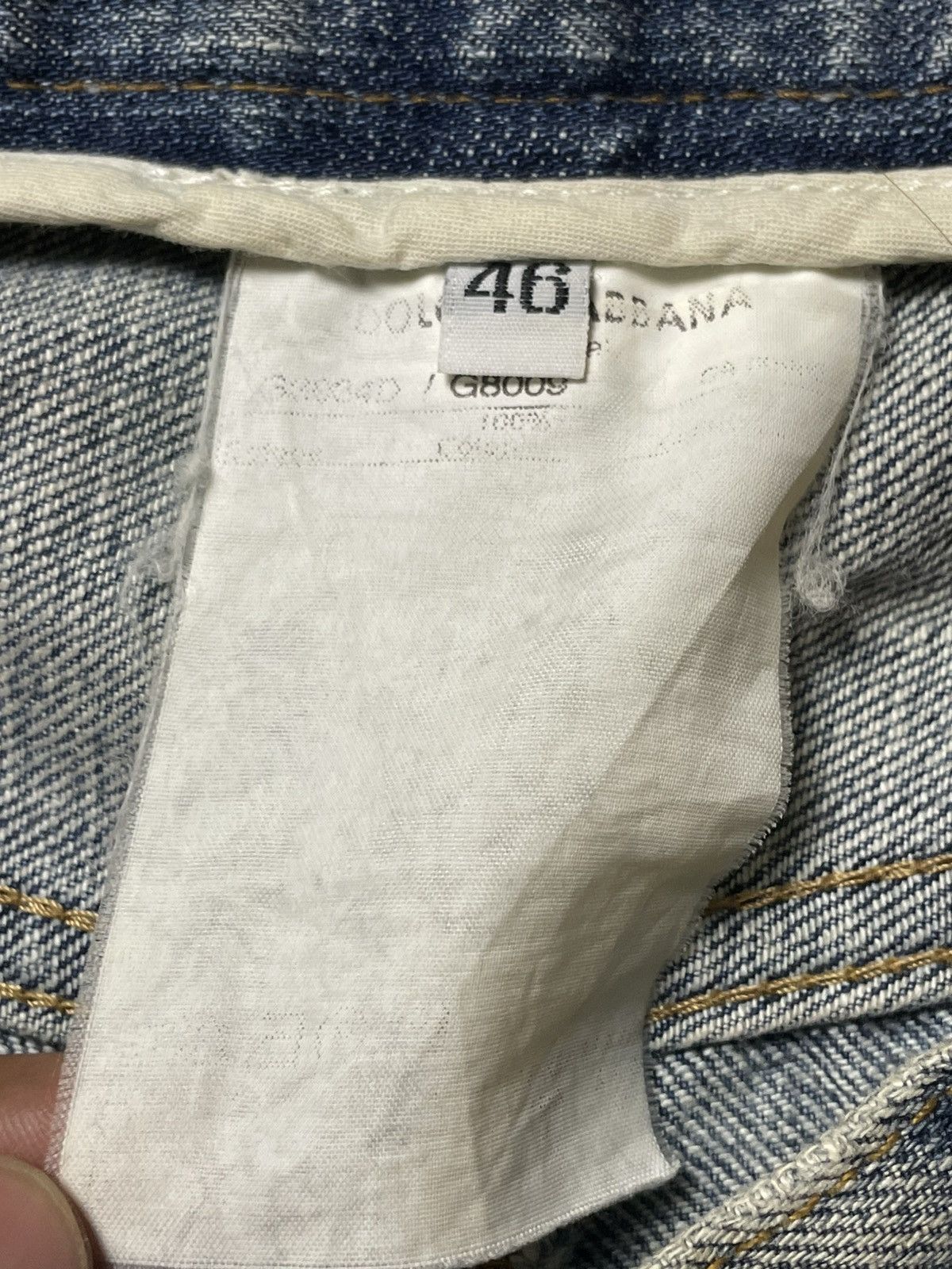 Dolce & Gabbana Dolce & Gabbana Distressed Denim Jeans (93) Size US 34 / EU 50 - 12 Thumbnail