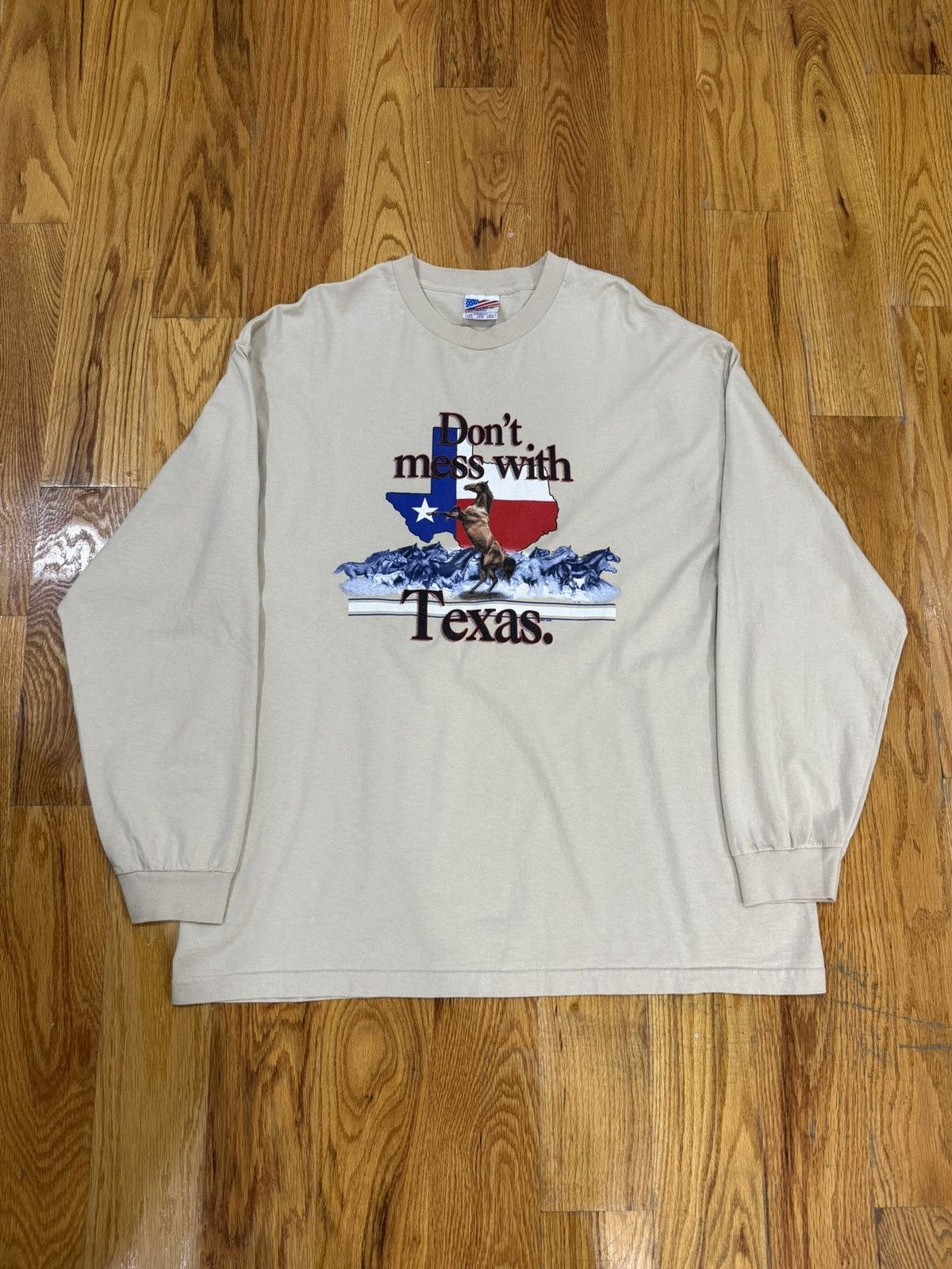 Vintage vintage texas tee Size US XXL / EU 58 / 5 - 1 Thumbnail