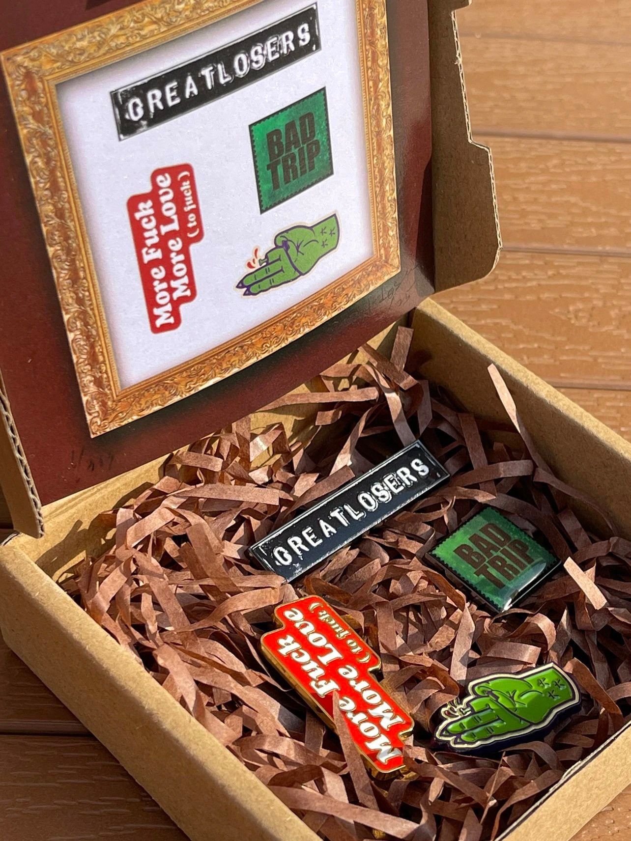 Other GREATLOSERS pins Size ONE SIZE - 1 Thumbnail