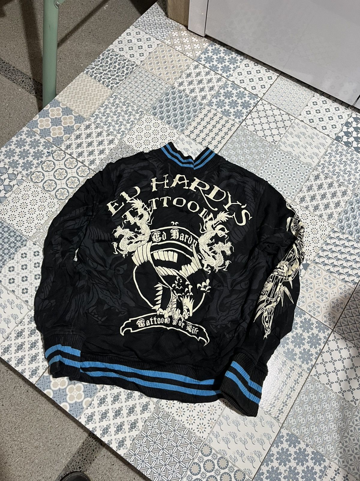Christian Audigier × Ed Hardy Ed Hardy Bomber Jacket Size US M / EU 48-50 / 2 - 1 Thumbnail
