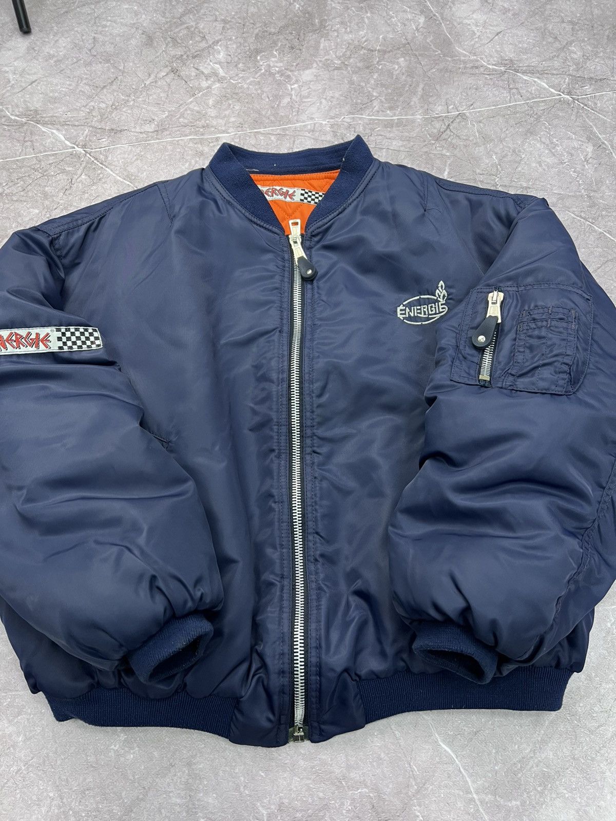 Vintage Vintage Flyer's Man Intermediate Ma-1 Bomber Jacket USA Size US L / EU 52-54 / 3 - 7 Thumbnail