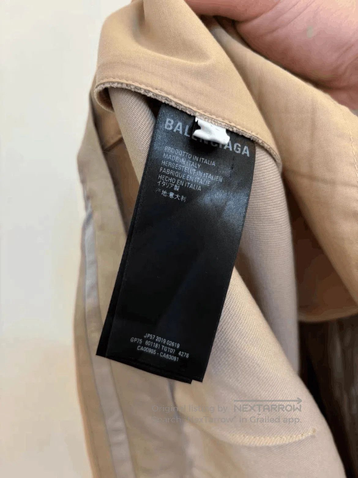 Balenciaga Sz 48 Balenciaga Logo Stitches Trousers. Size US 32 / EU 48 - 8 Thumbnail