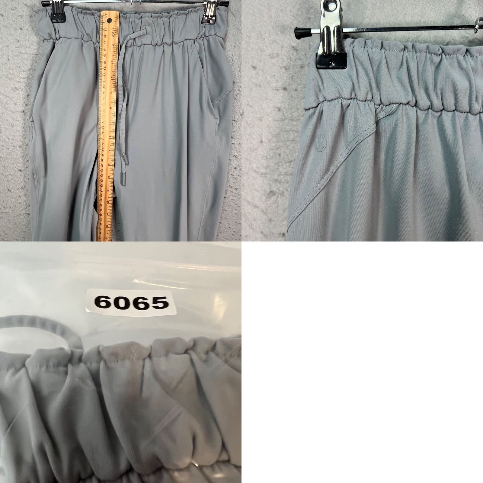 Lululemon Lululemon Womens Joggers Gray Size 2 Drawstring Elastic Waist Tapered Pants Activewear Size 26" / US 2 / IT 38 - 8 Thumbnail