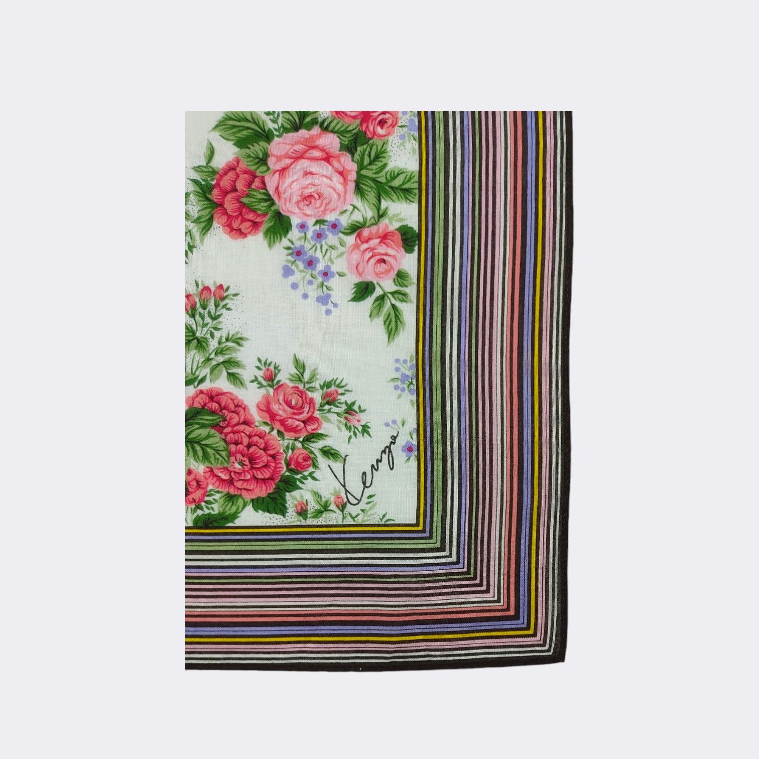 Kenzo Vintage Kenzo Handkerchief Neckerchief Bandana H014M Size ONE SIZE - 3 Thumbnail