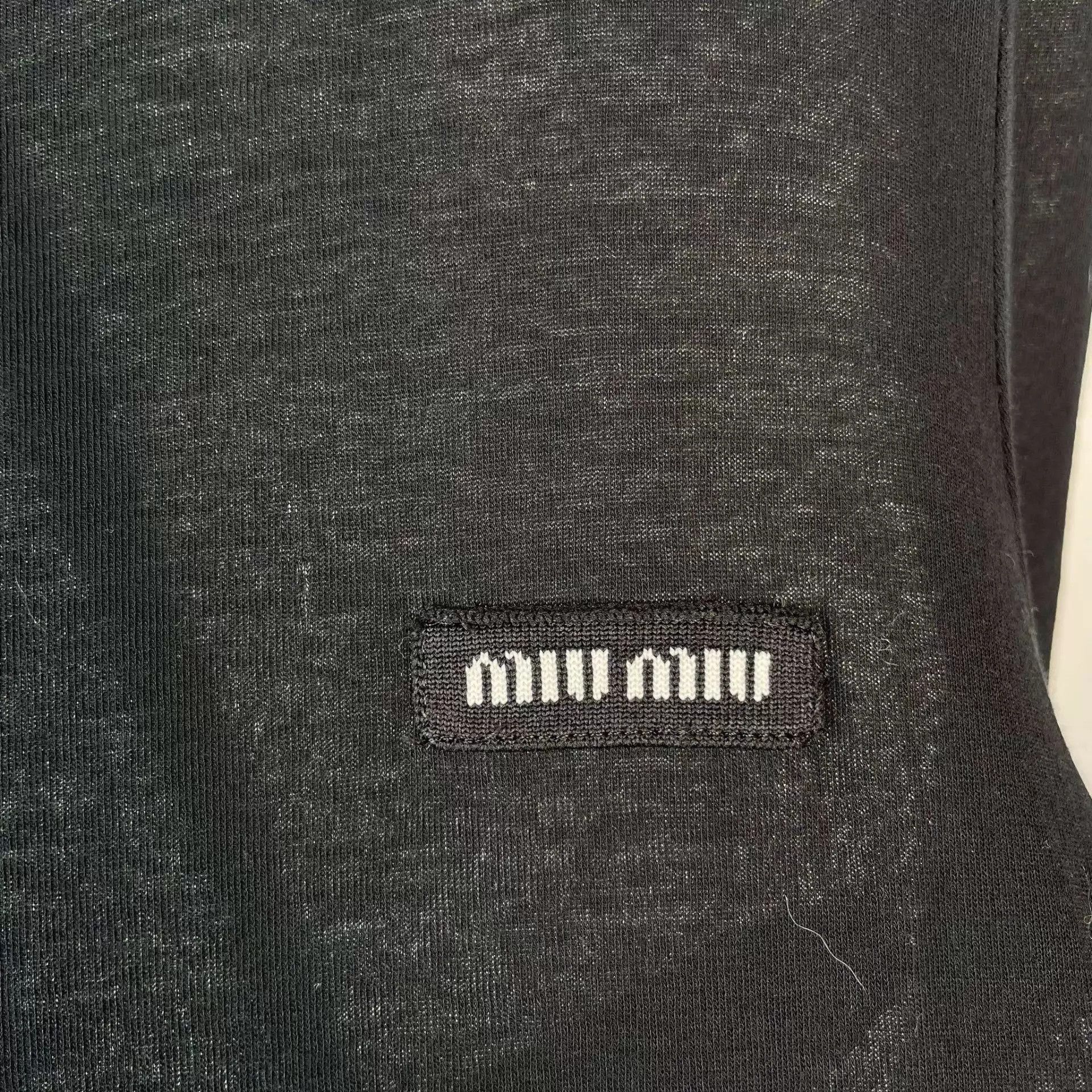 Miu Miu Miu Miu Black Long Sleeve Blouse XS Size XS / US 0-2 / IT 36-38 - 3 Thumbnail