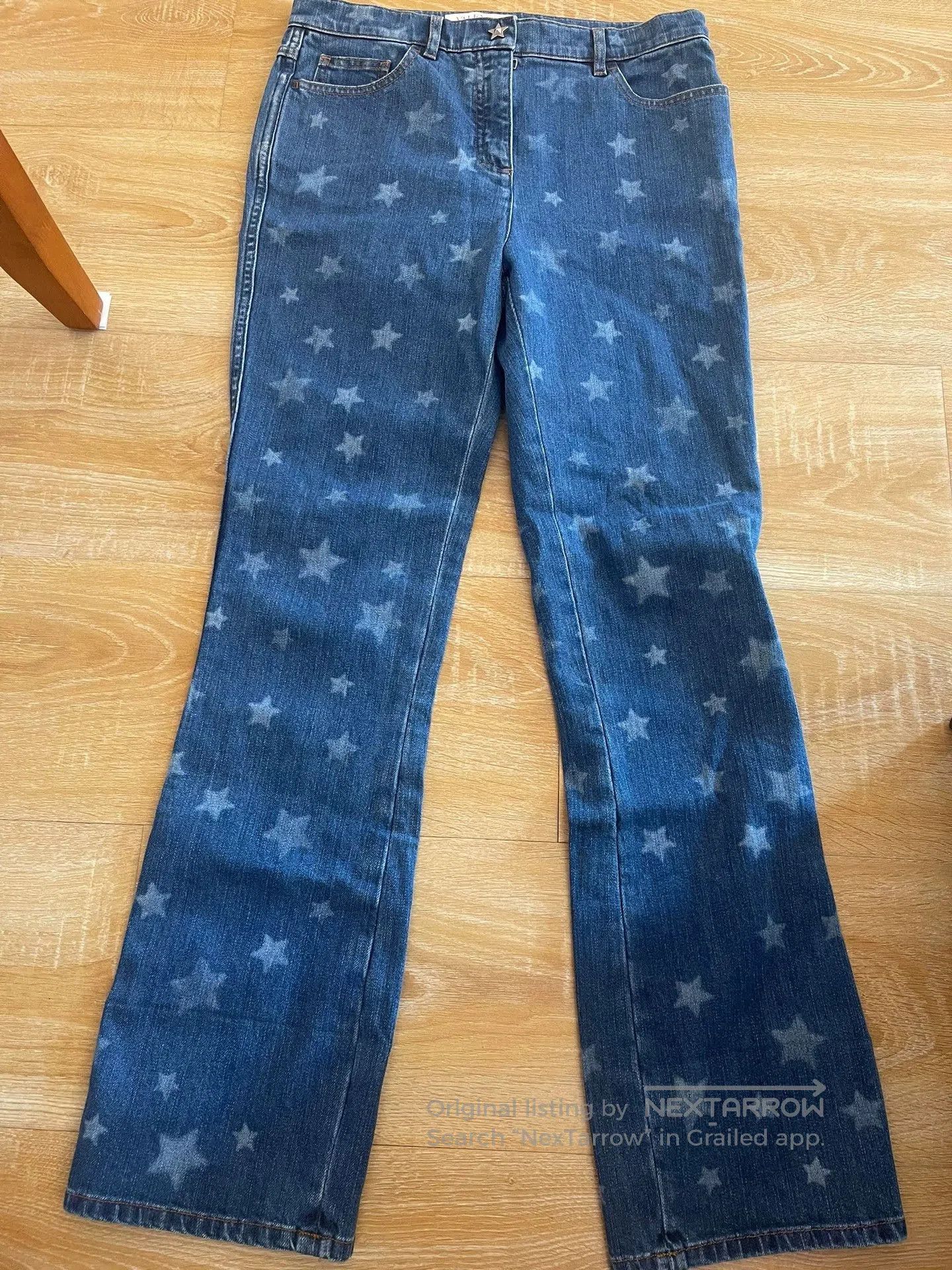 Valentino valentino star print denim jeans size 26. Size US 26 / EU 42 - 1 Thumbnail