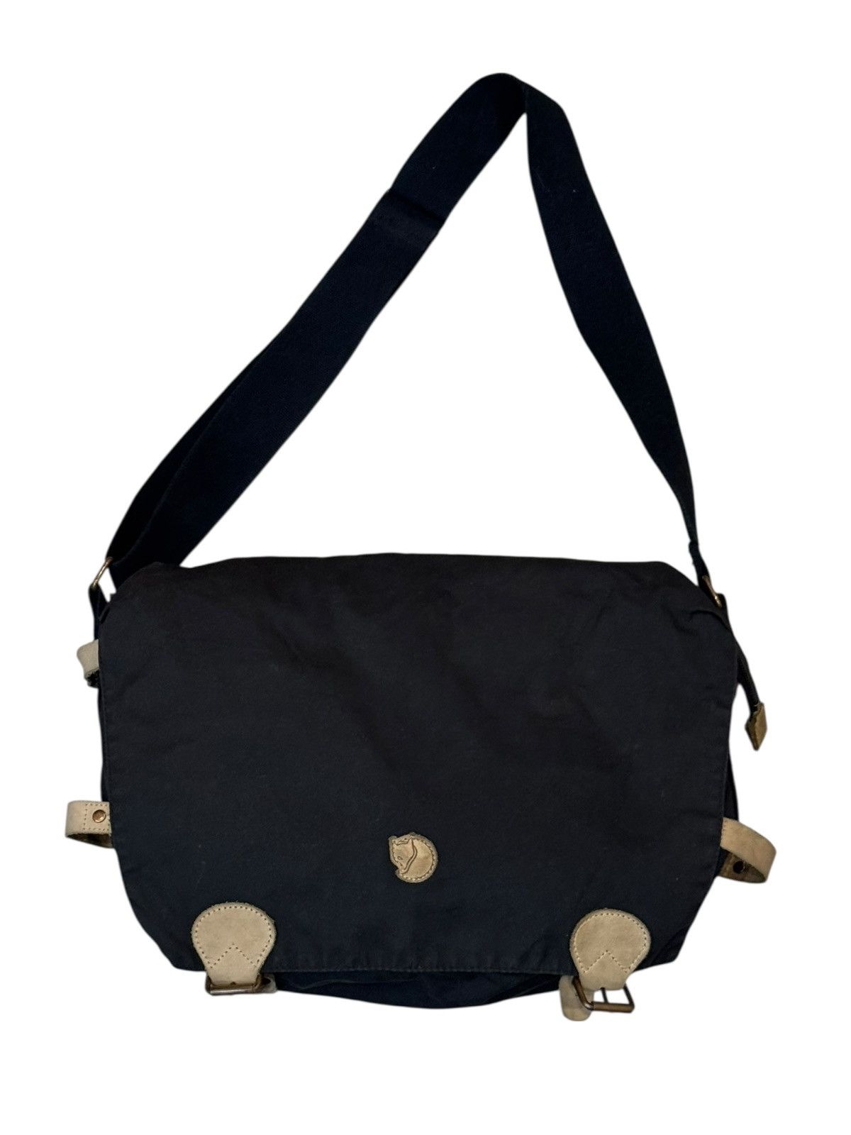 Fjallraven Fjallraven Vintage Black Shoulder School Strap Bag Size ONE SIZE - 1 Thumbnail
