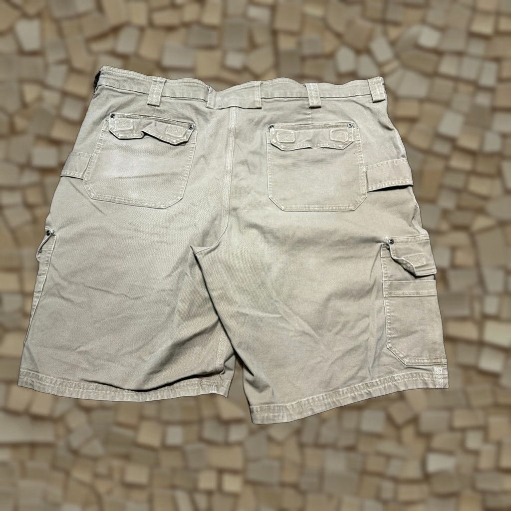 CO Duluth Trading Co Shorts Cargo Pockets Brown Size 48 Men Flex Fire Hose Outdoor Workwear Pants Mens Size US 32 / EU 48 - 1 Thumbnail