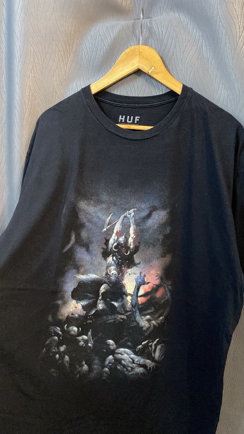 Huf HUF X FRAZETTA DEATH DEALER SKATE TSHIRT XL Size US XL / EU 56 / 4 - 2 Thumbnail