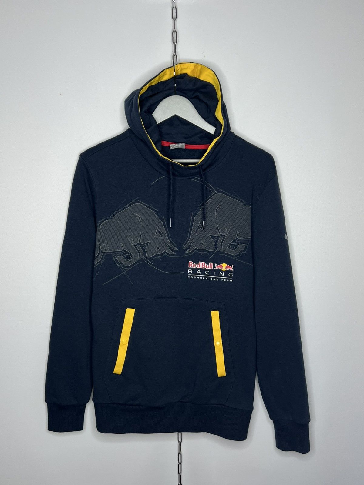 Puma Puma Red Bull Racing Formula One Team Hoodie Big Logo Size US S / EU 44-46 / 1 - 1 Thumbnail