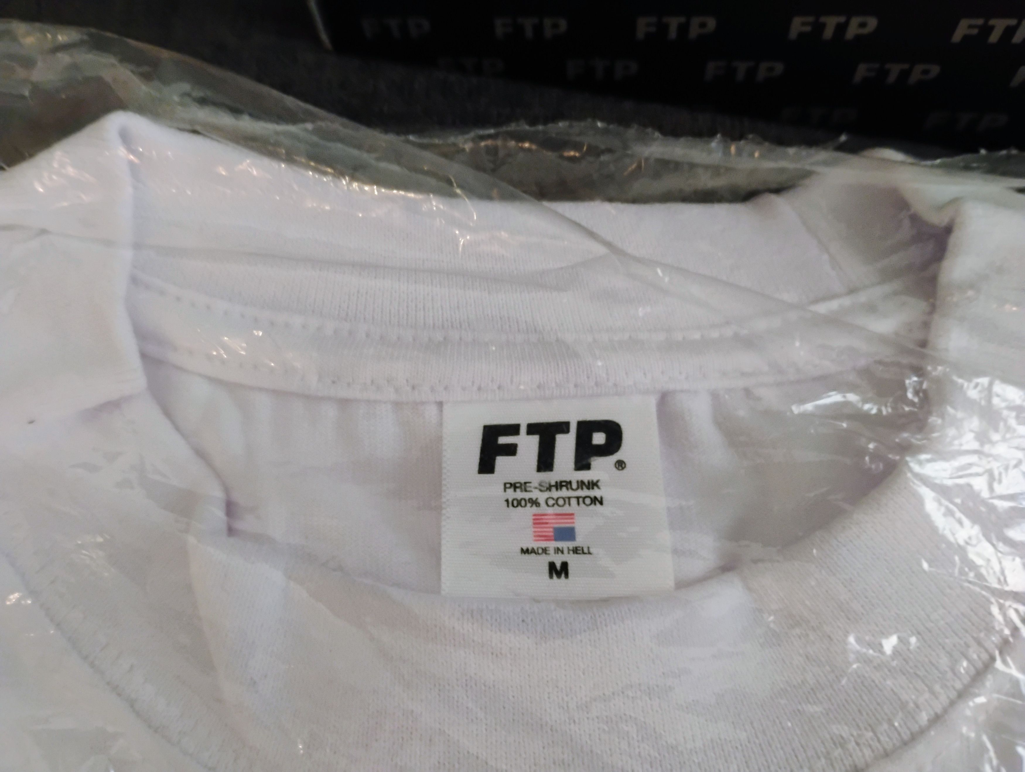 Fuck The Population FTP Logo Tee Slap Size US M / EU 48-50 / 2 - 3 Thumbnail