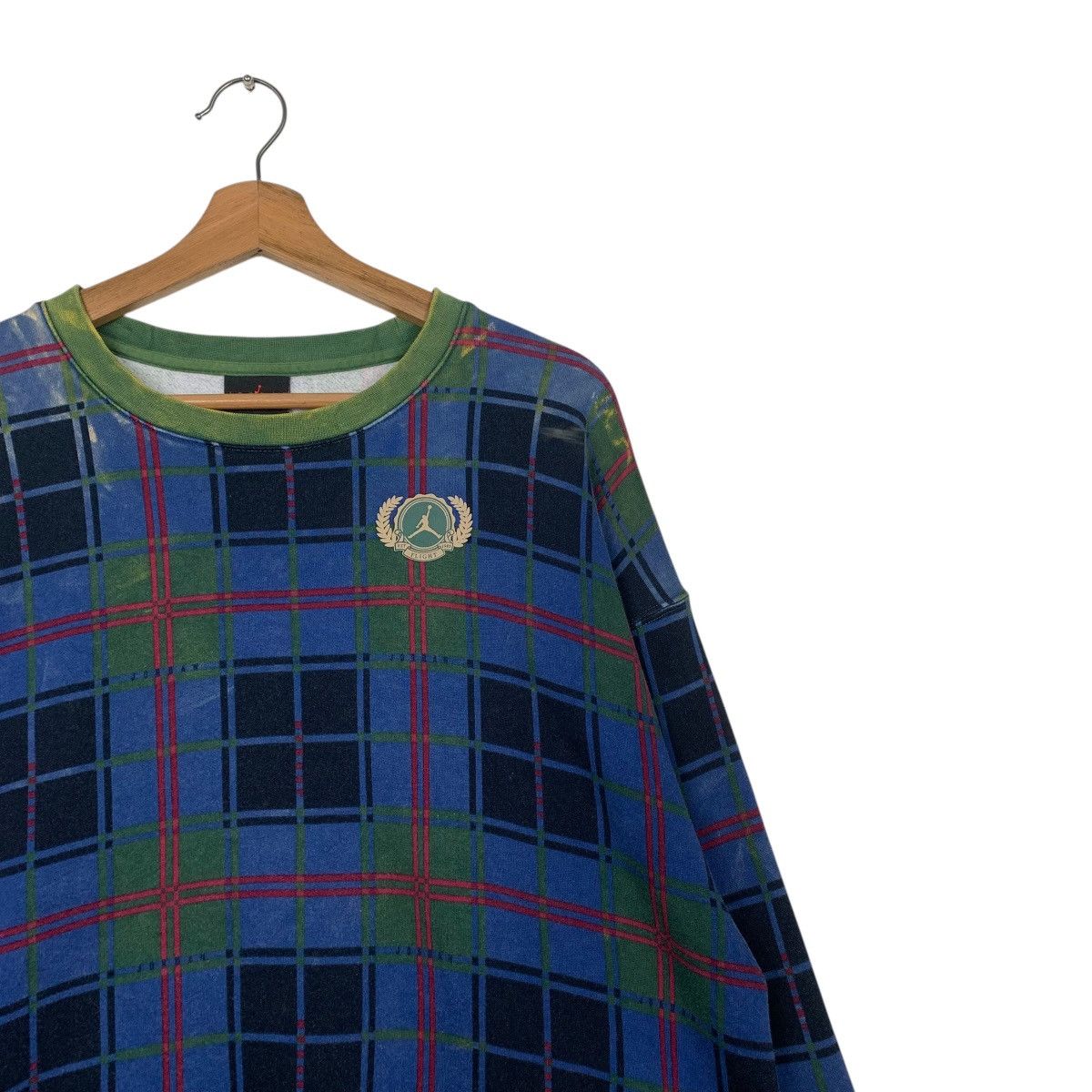 Jordan Brand Jordan Plaid Sweater Size XL / US 12-14 / IT 48-50 - 5 Thumbnail