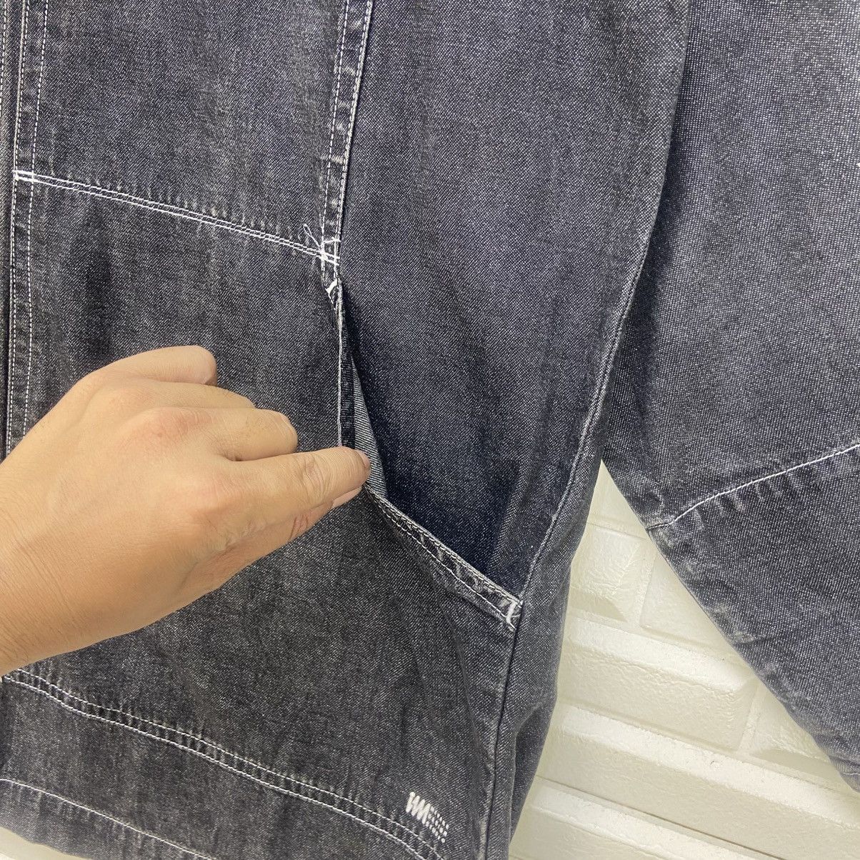 Issey Miyake Issey Miyake Soft Denim Workwear Style Jacket Size US M / EU 48-50 / 2 - 6 Thumbnail