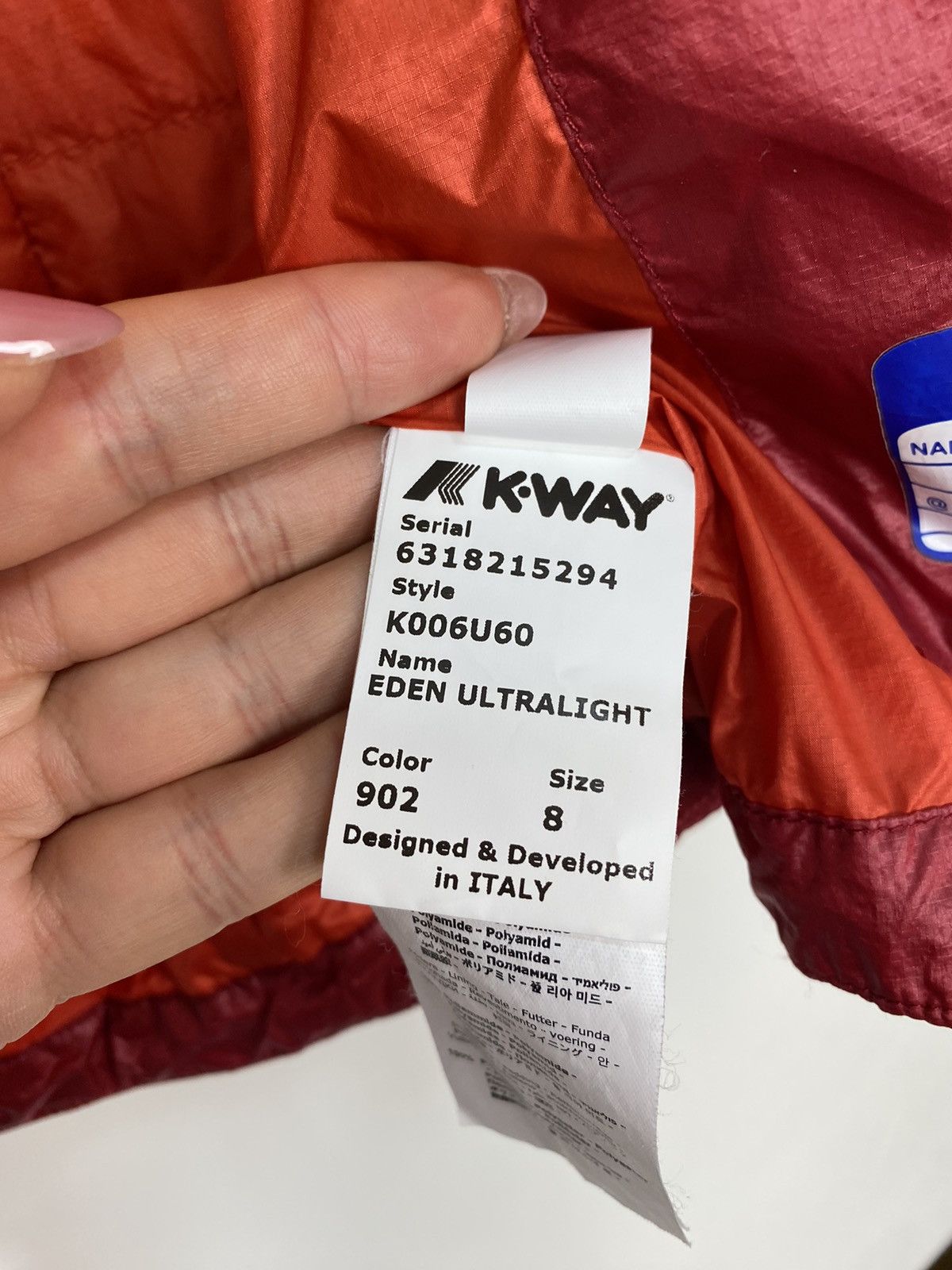 Outdoor Research K-WAY Womens Hooded Windbreaker Water Resistant Jacket Sz 8 Size S / US 4 / IT 40 - 11 Thumbnail
