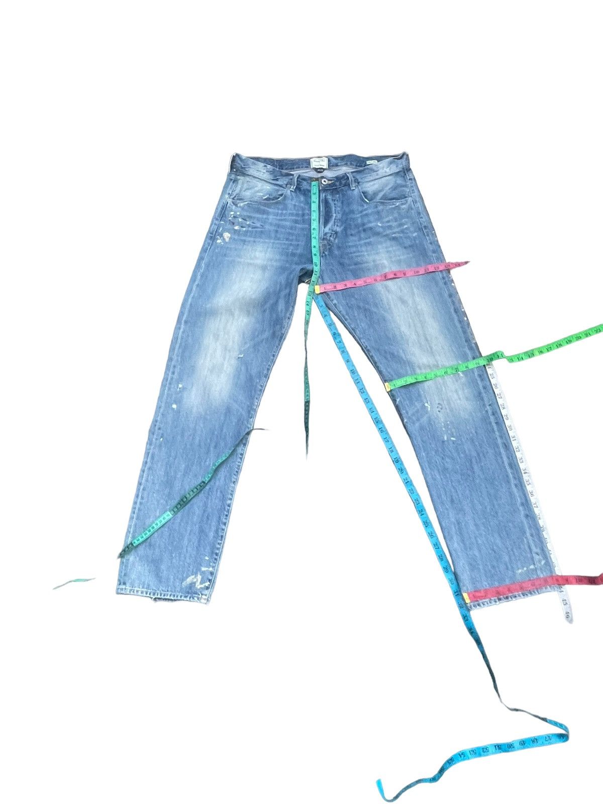 Lucky Brand Riviera Club x Lucky Brand The B Dog Selvedge Denim Size US 37 - 21 Thumbnail
