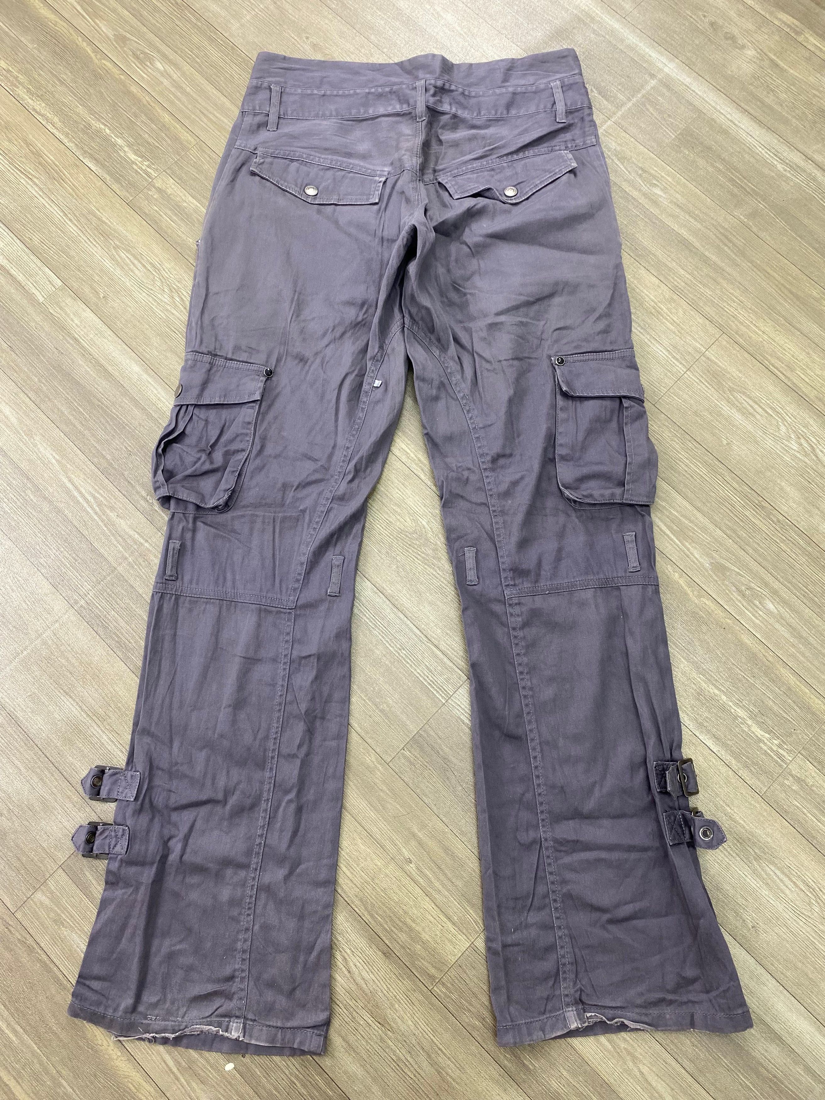 Seditionaries Semantic LGB Ifsixwasnine Ghotic Punk Bondage Cargo Pants Size US 28 / EU 44 - 10 Thumbnail