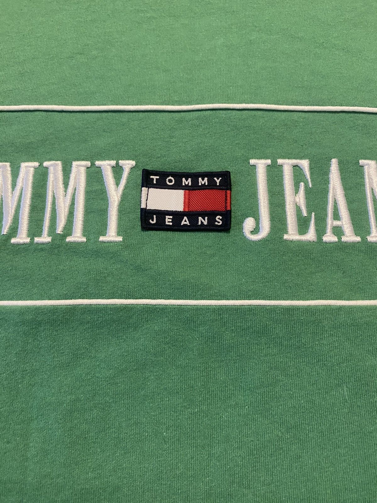 Tommy Hilfiger × Tommy Jeans × Vintage Vintage Tommy Jeans Shirt Size US S / EU 44-46 / 1 - 5 Thumbnail