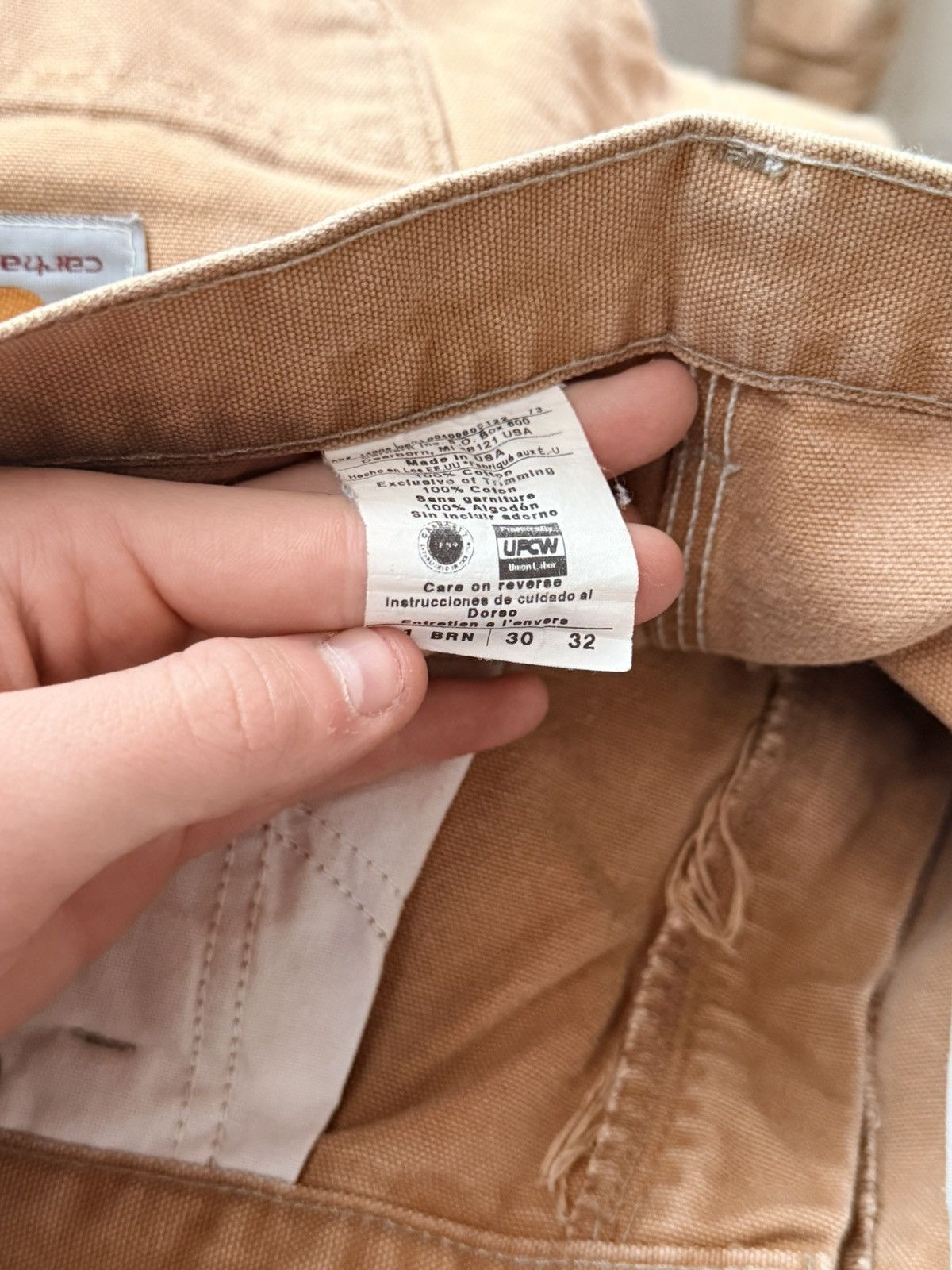 Carhartt Carhartt Thrashed And Distressed Double Knees Size US 30 / EU 46 - 3 Thumbnail