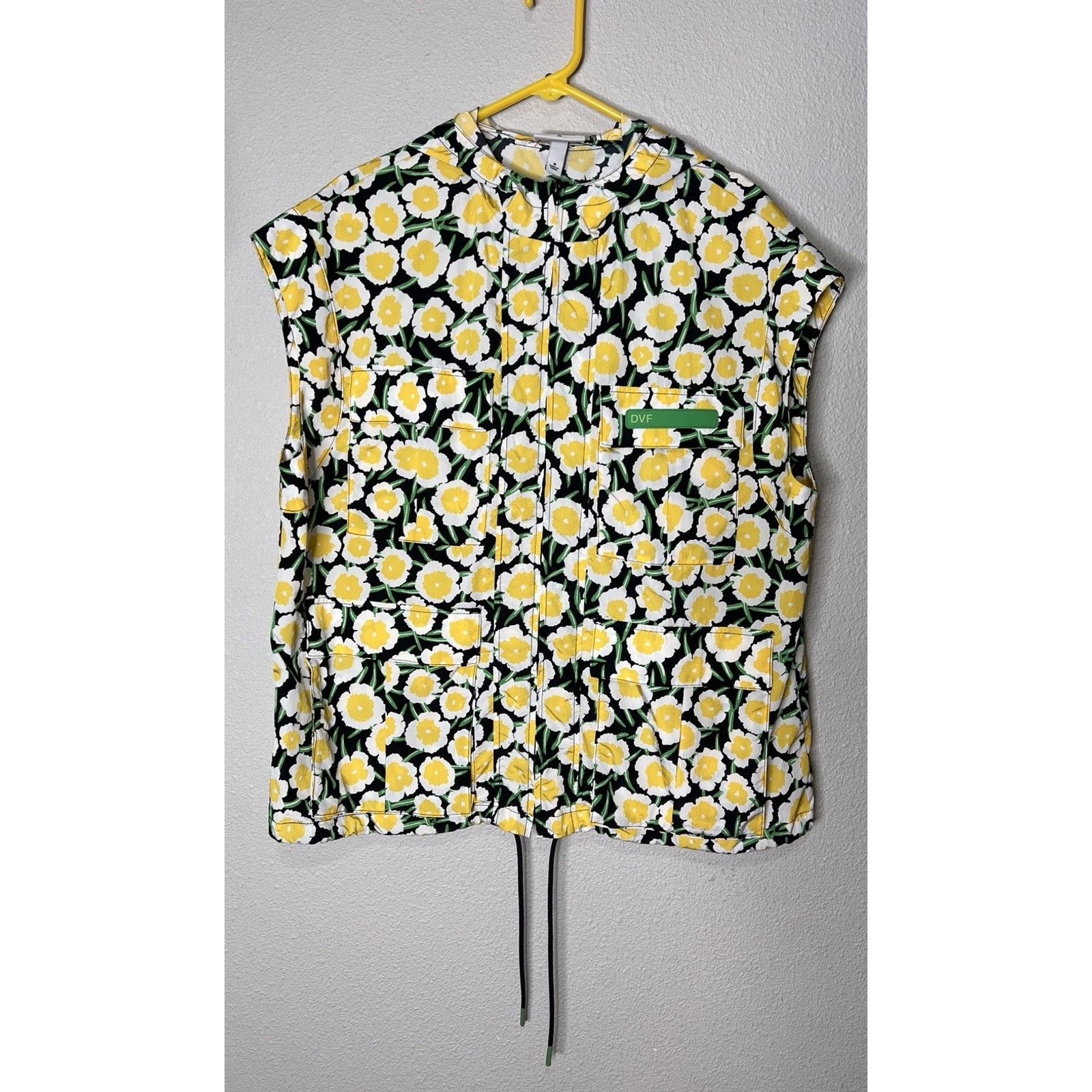 Diane von Furstenberg Diane Von Furstenberg x Target Size M Yellow Poppy vest Size M / US 6-8 / IT 42-44 - 1 Thumbnail