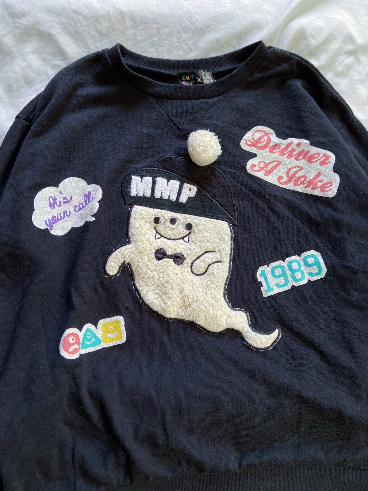 Japanese Brand CHIP CLIP x MALKO MALKA PARTY SWEATSHIRT Size US S / EU 44-46 / 1 - 2 Thumbnail