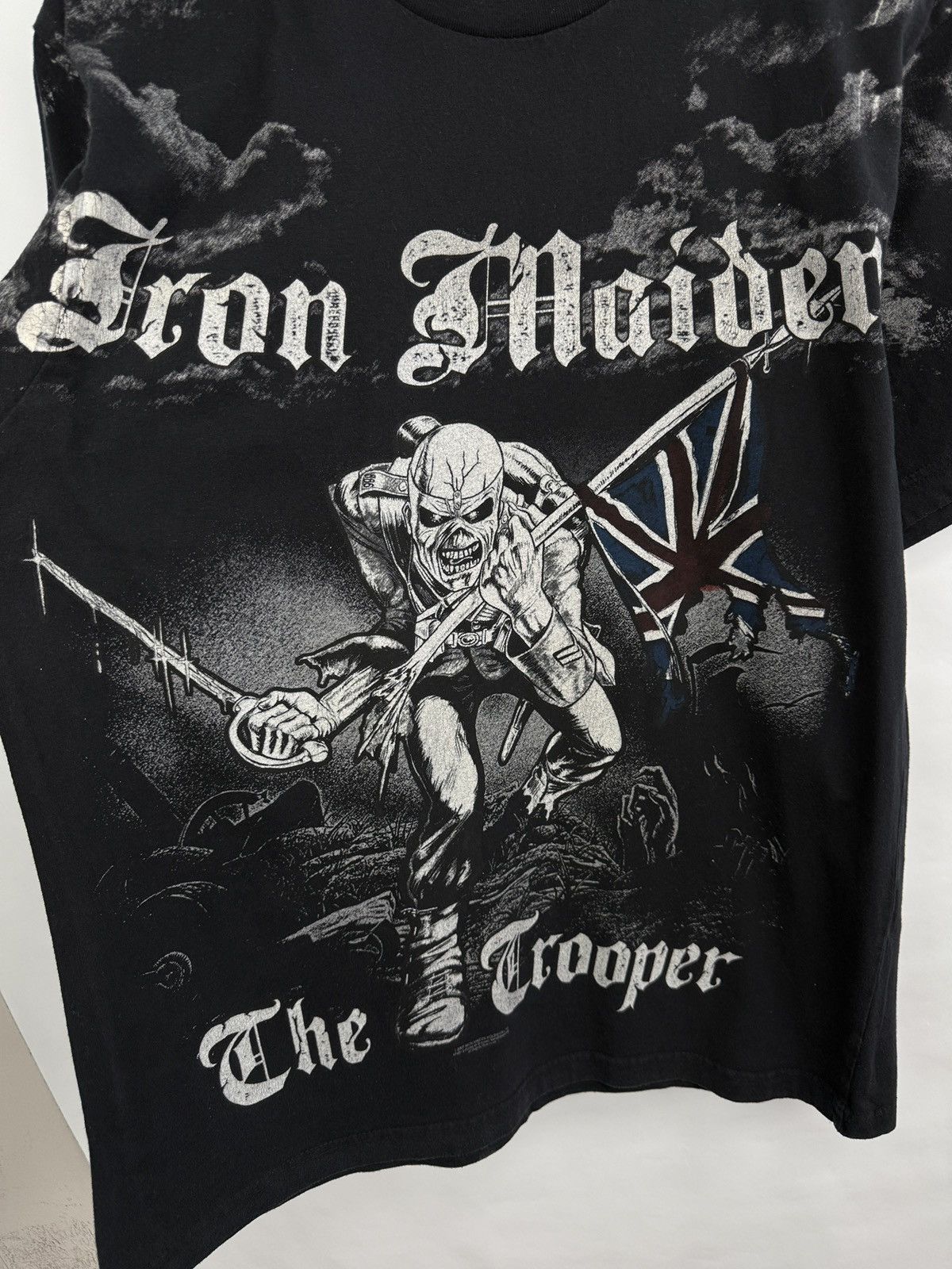 Iron Maiden 🇬🇧Vintage 2007 Iron Maiden The Trooper T-Shirt Heavy Metal Size US L / EU 52-54 / 3 - 5 Thumbnail